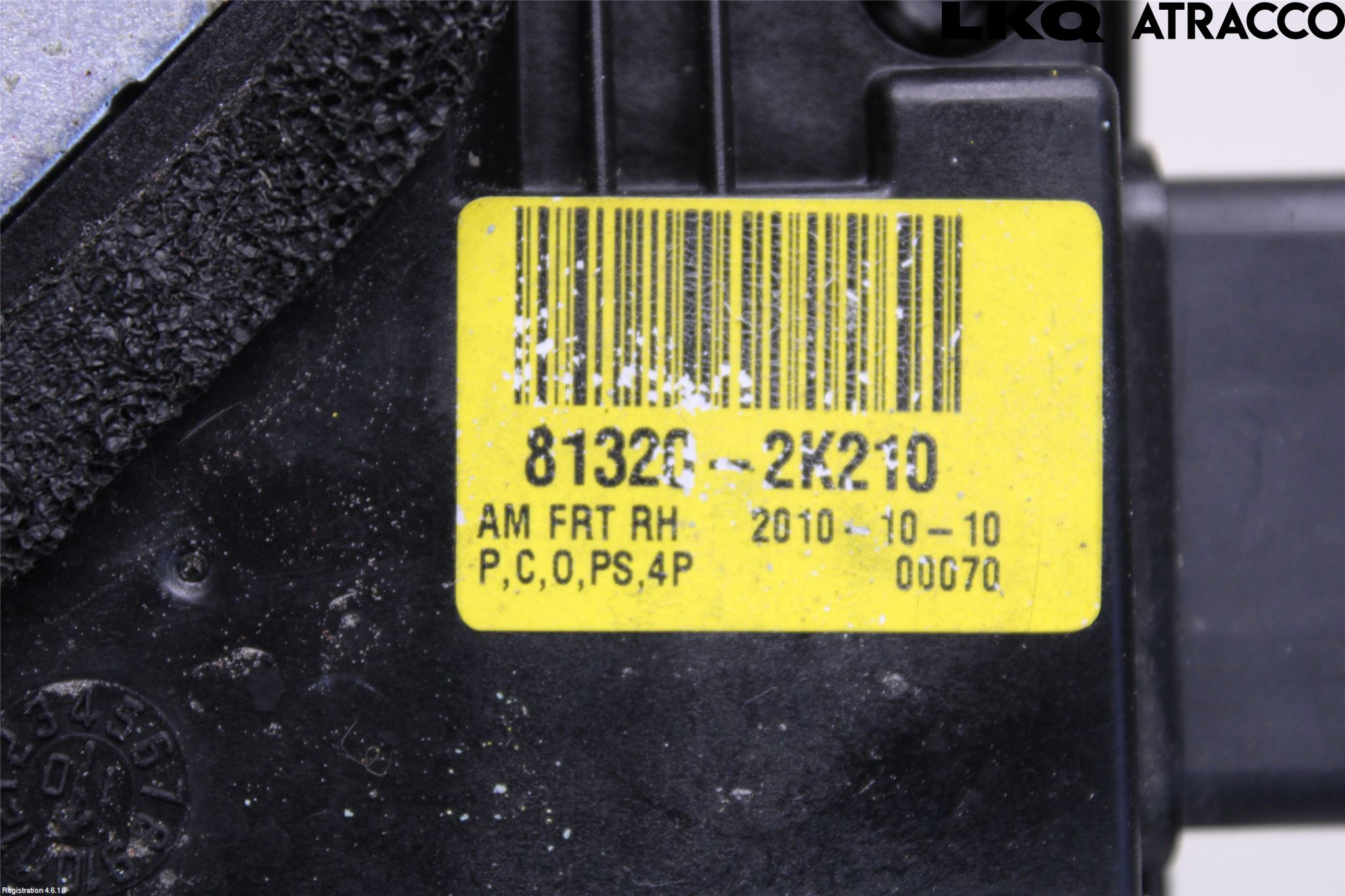 Kia SOUL 09- Låskista-Dörrlås