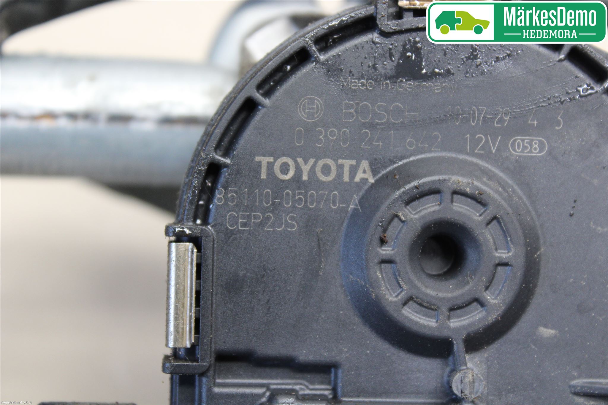 Toyota AVENSIS 09-15 Torkarmotor Vindruta