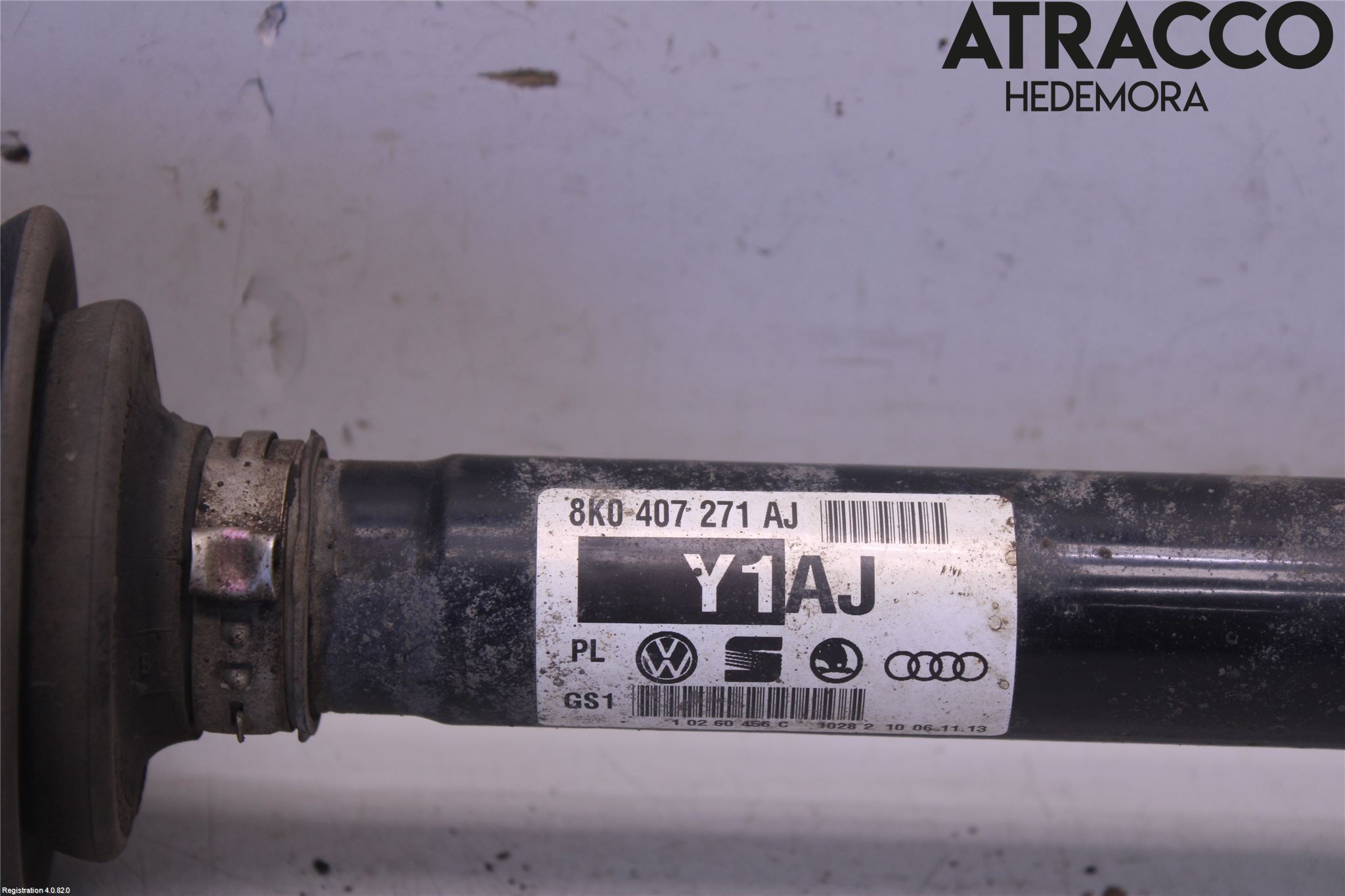 Audi A4 12-15 Drivaxel Fram Höger