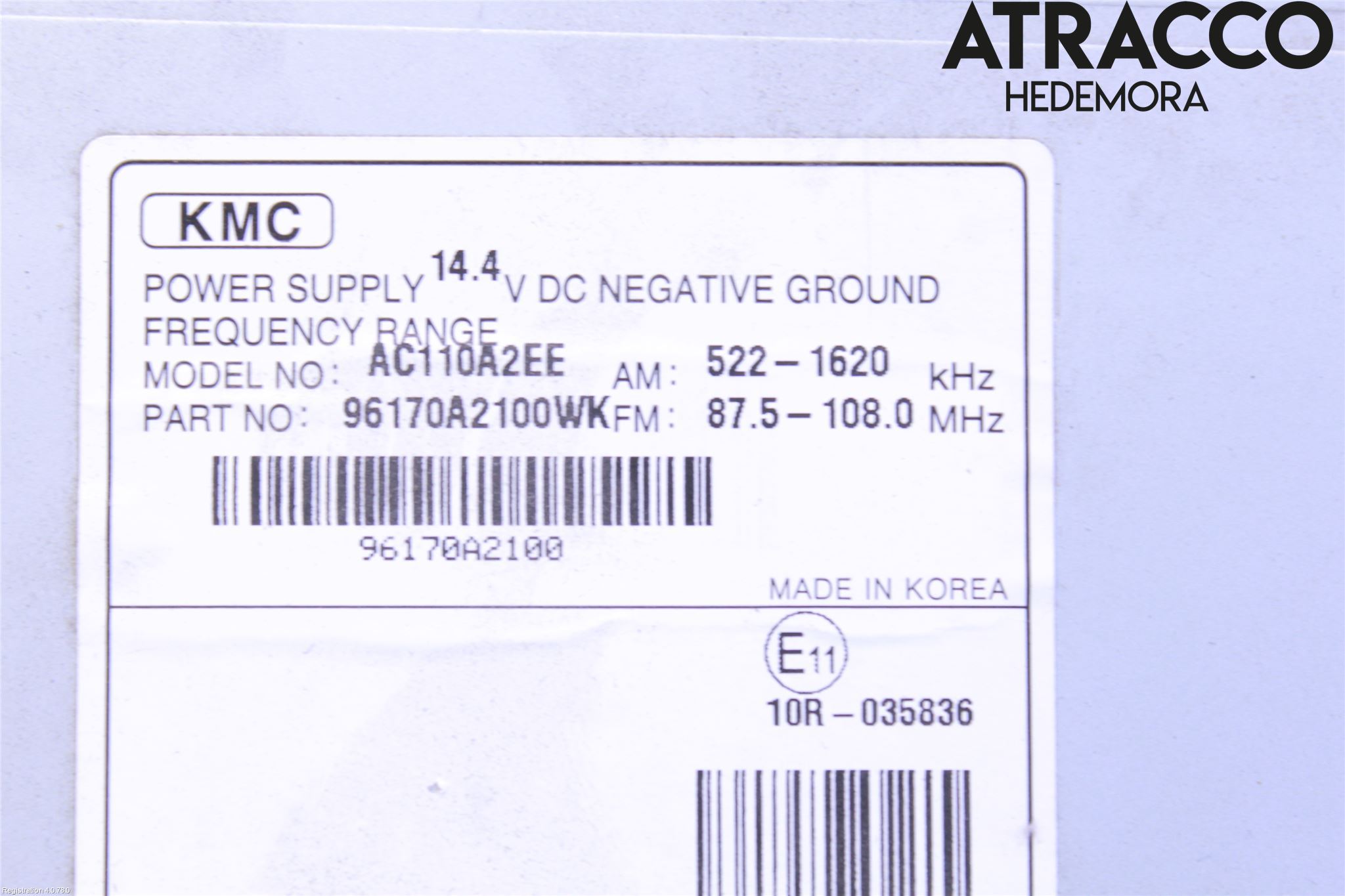 Kia CEED 12-18 Cd Radio - Multimediapanel