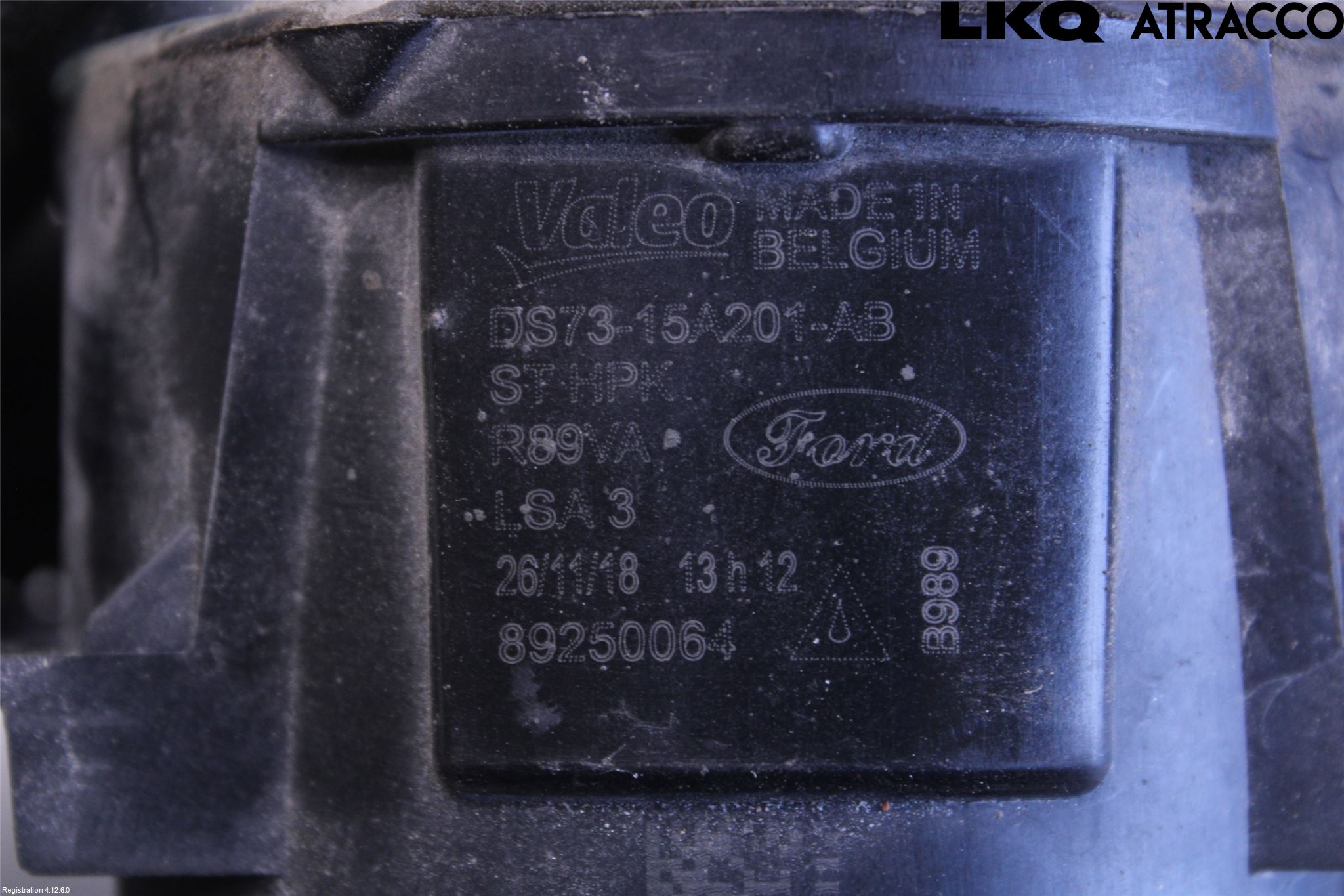 Ford MONDEO 15-22 Dimljus-Varselljus Fram