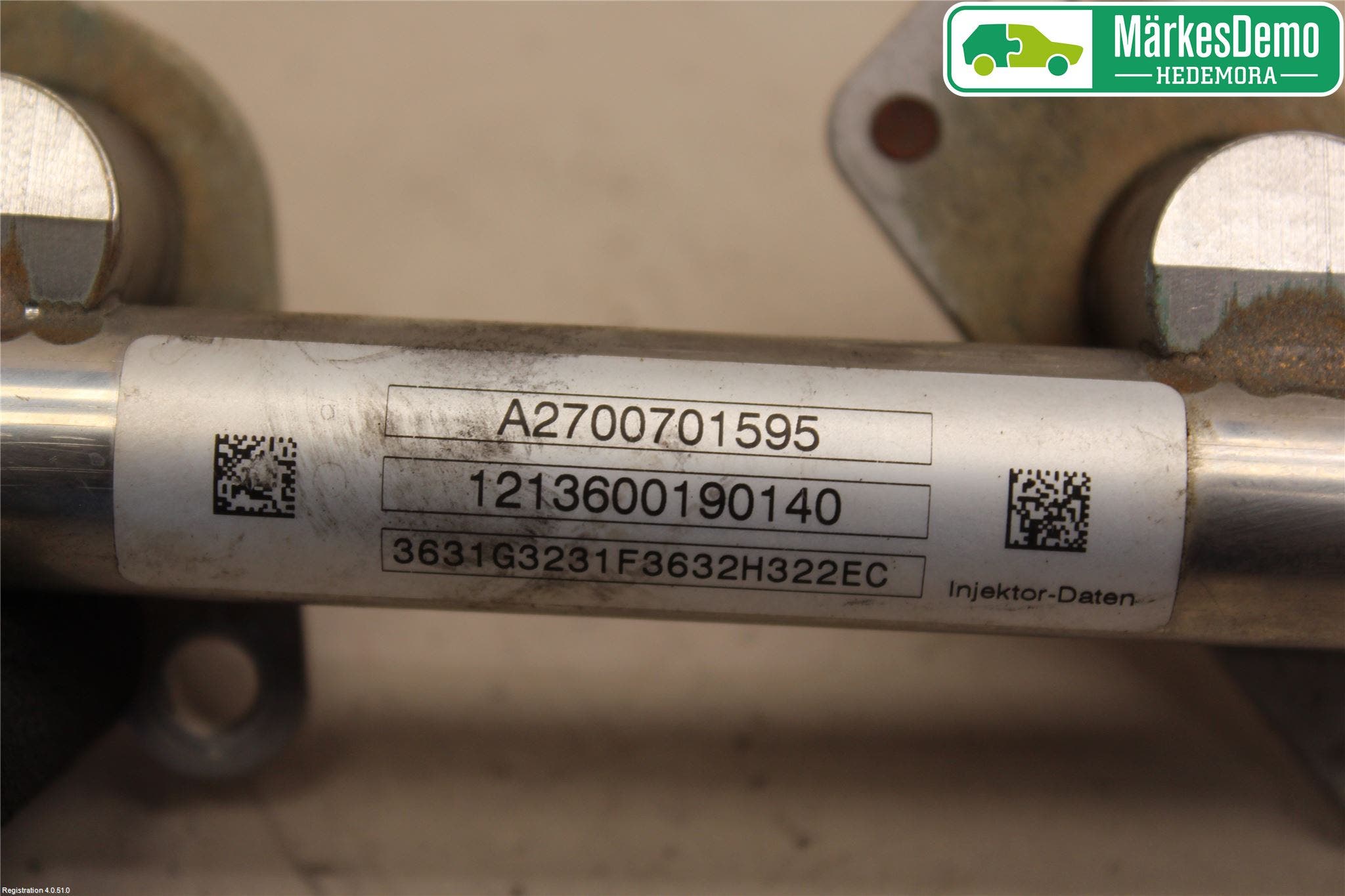 Mercedes-Benz MB B-KLASS (W246/W242) 12-19 Injspridarrör