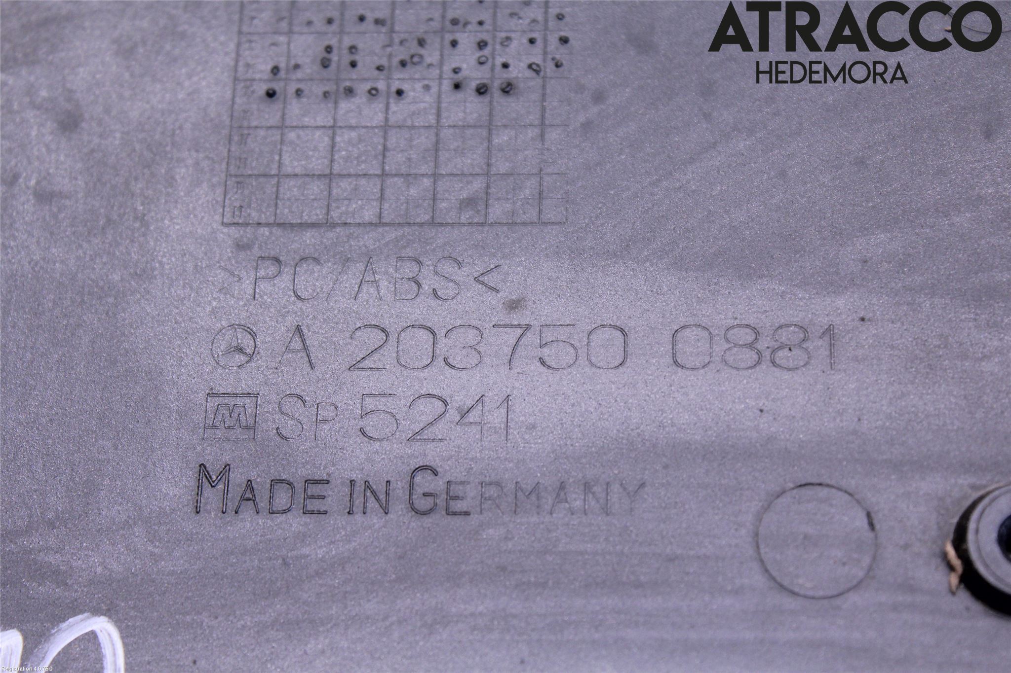 Mercedes-Benz MB C (203) 00-07 Reflexramp-Dekorramp