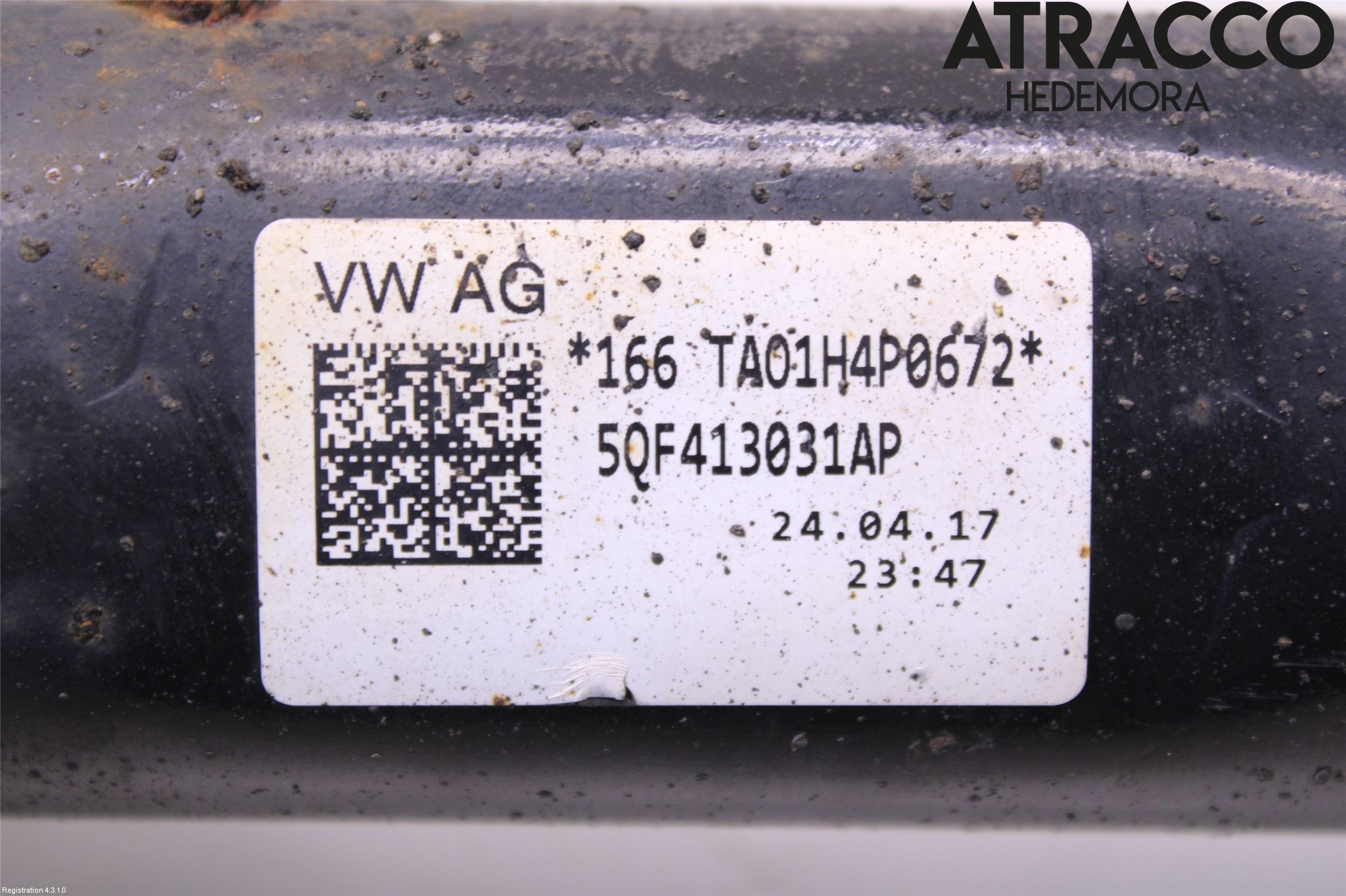 Skoda KODIAQ 17-24 Fjäderben Fram Vänster