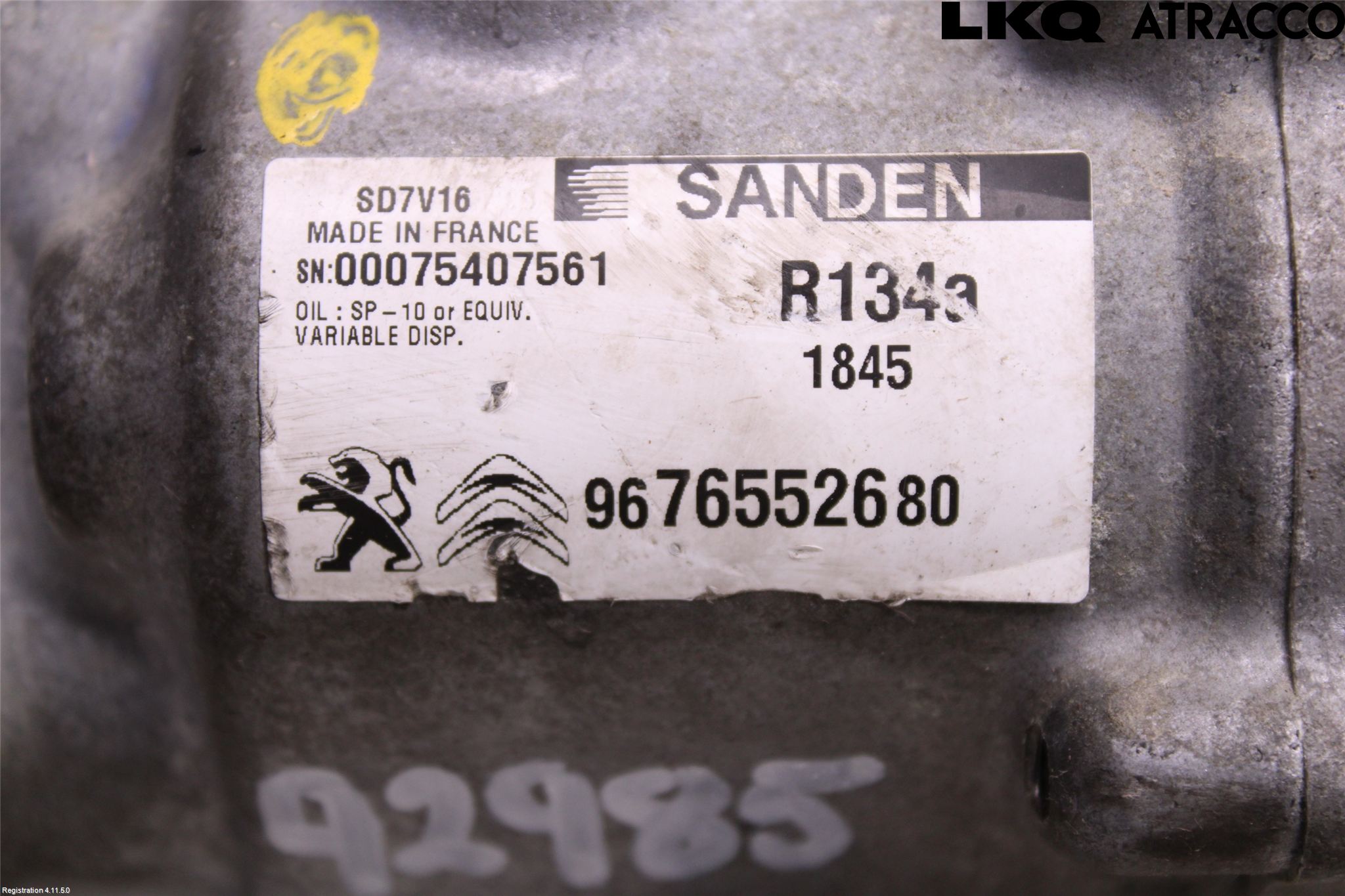 Citroen JUMPER 07-13 Ac Kompressor