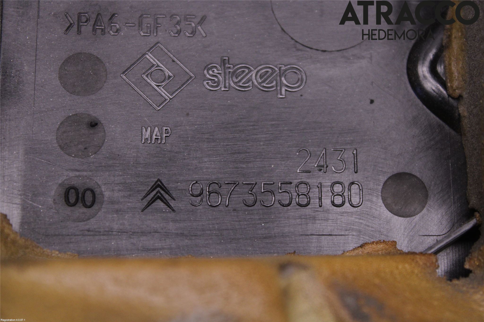 Citroen C5 08-17 Motorkåpa