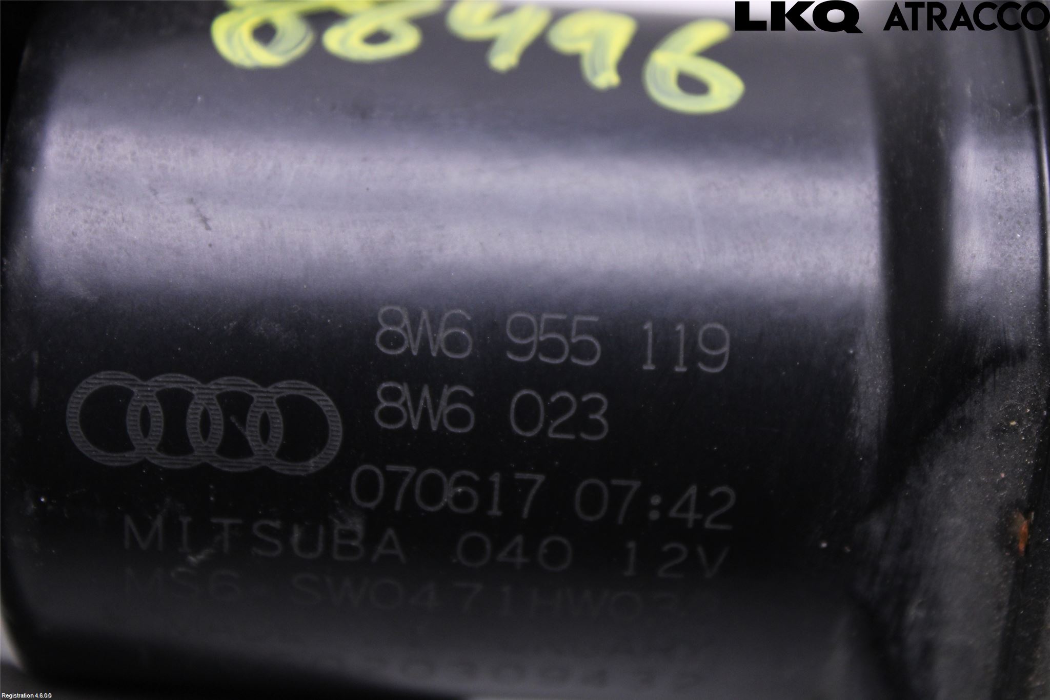 Audi A5 17- Torkarmotor Vindruta