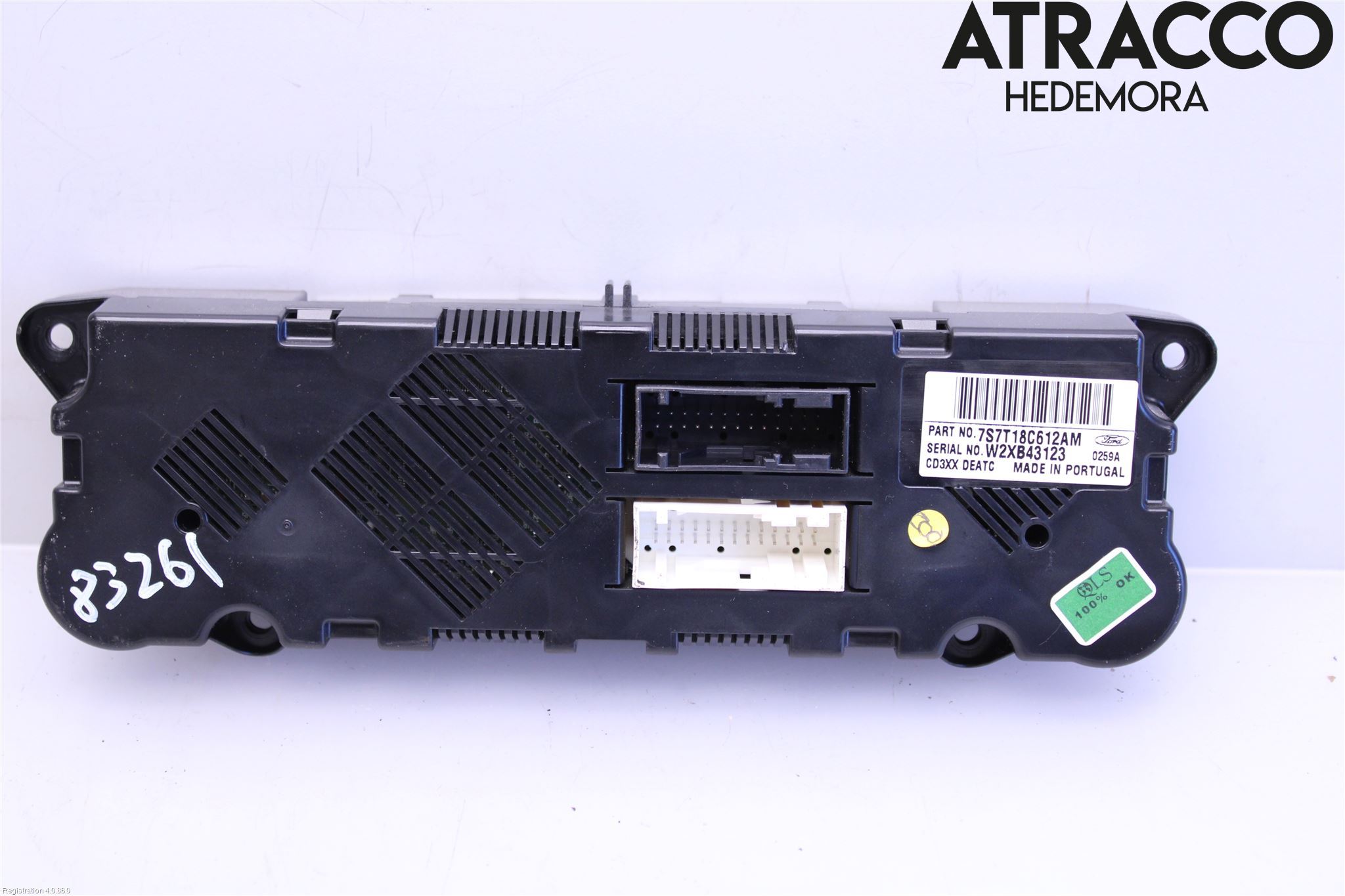 Ford MONDEO 07-15 Ac Styrenhet Ac Manöveren