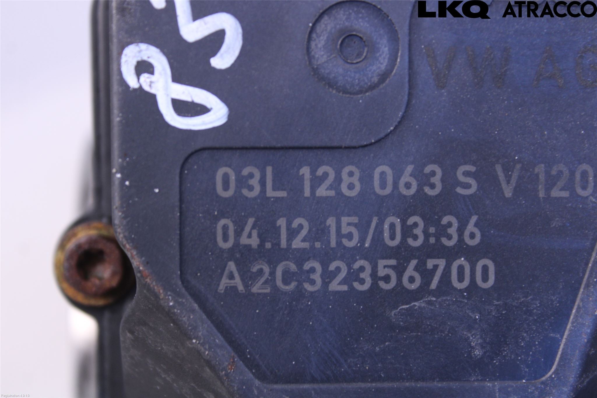 Volkswagen VW AMAROK 2H 10-22 Injspjällhus