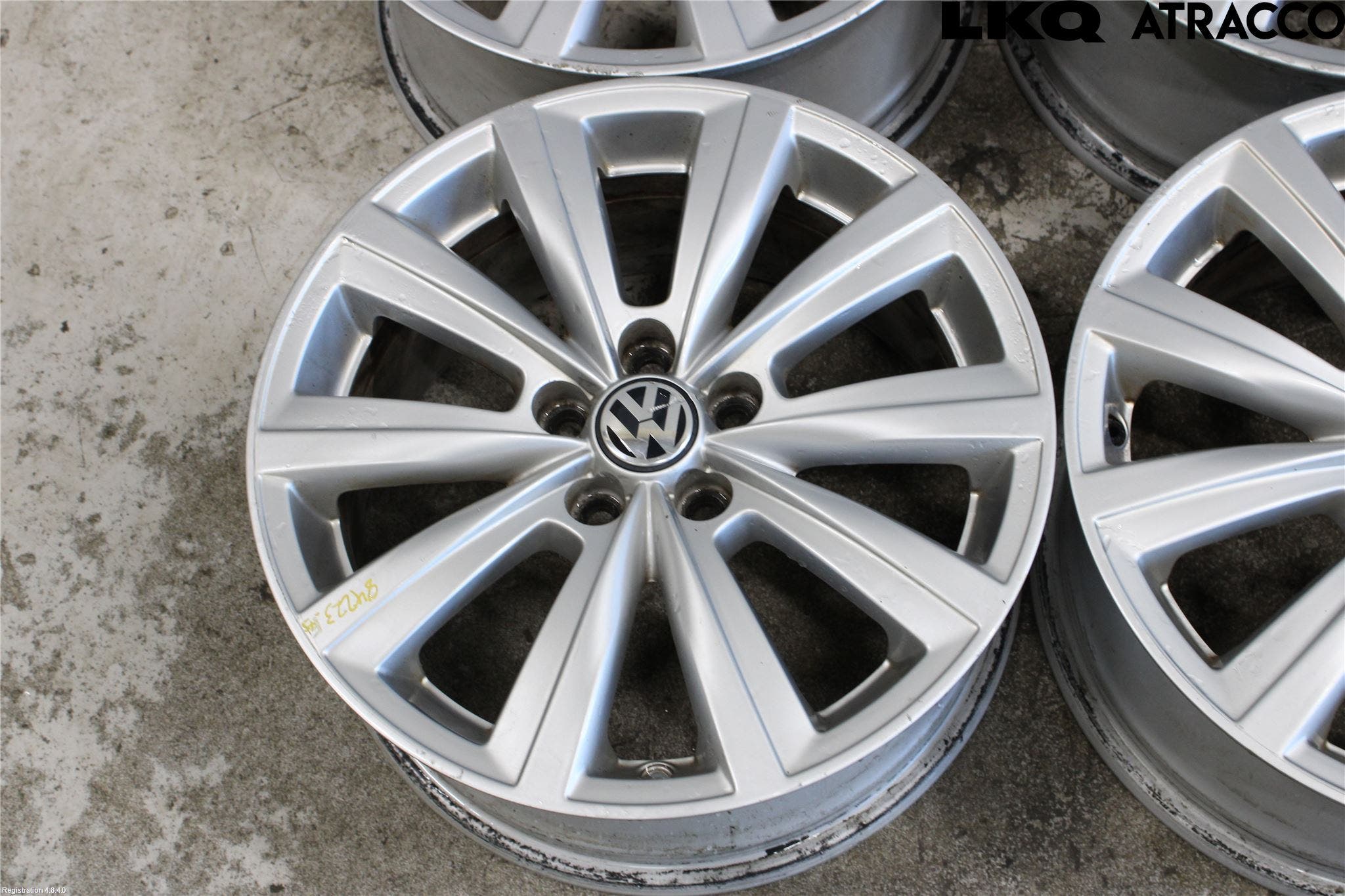 Volkswagen VW POLO 10-17 Fälgsats Aluminium