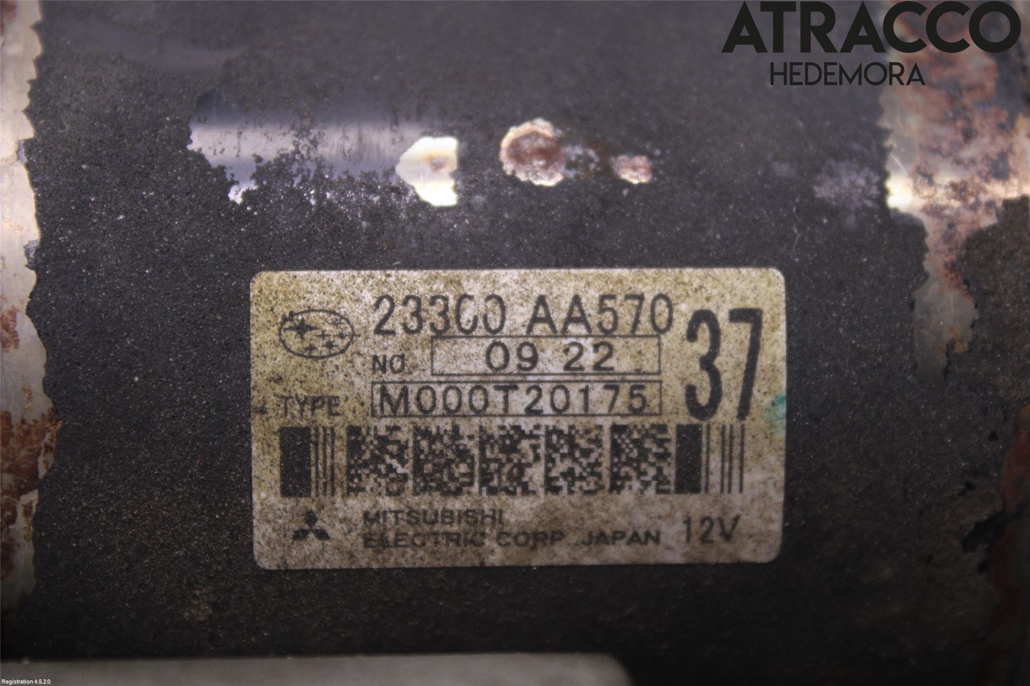 Subaru OUTBACK 10-15 Startmotor