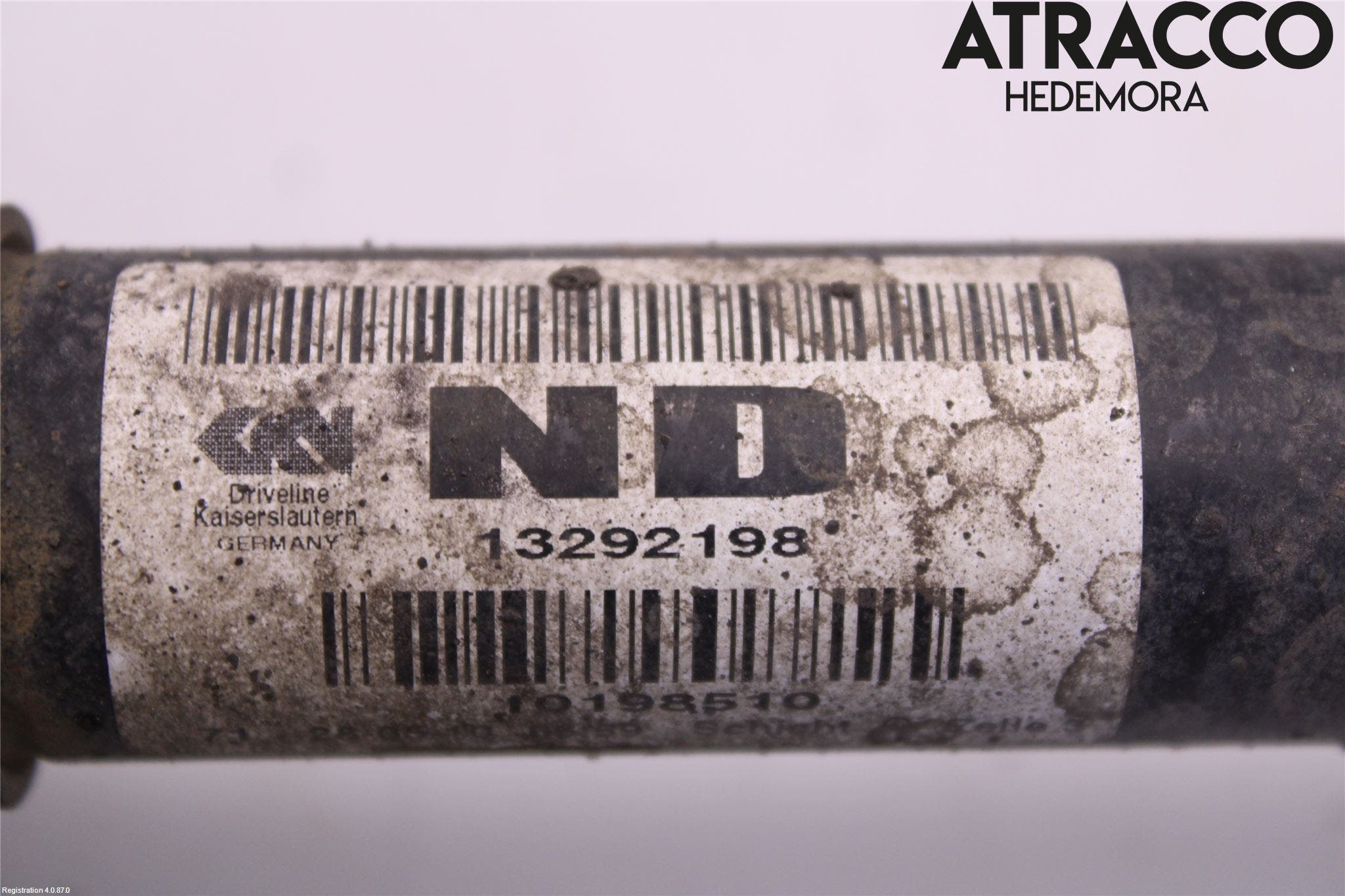 Saab 9-5 10-12 Drivaxel Fram Höger