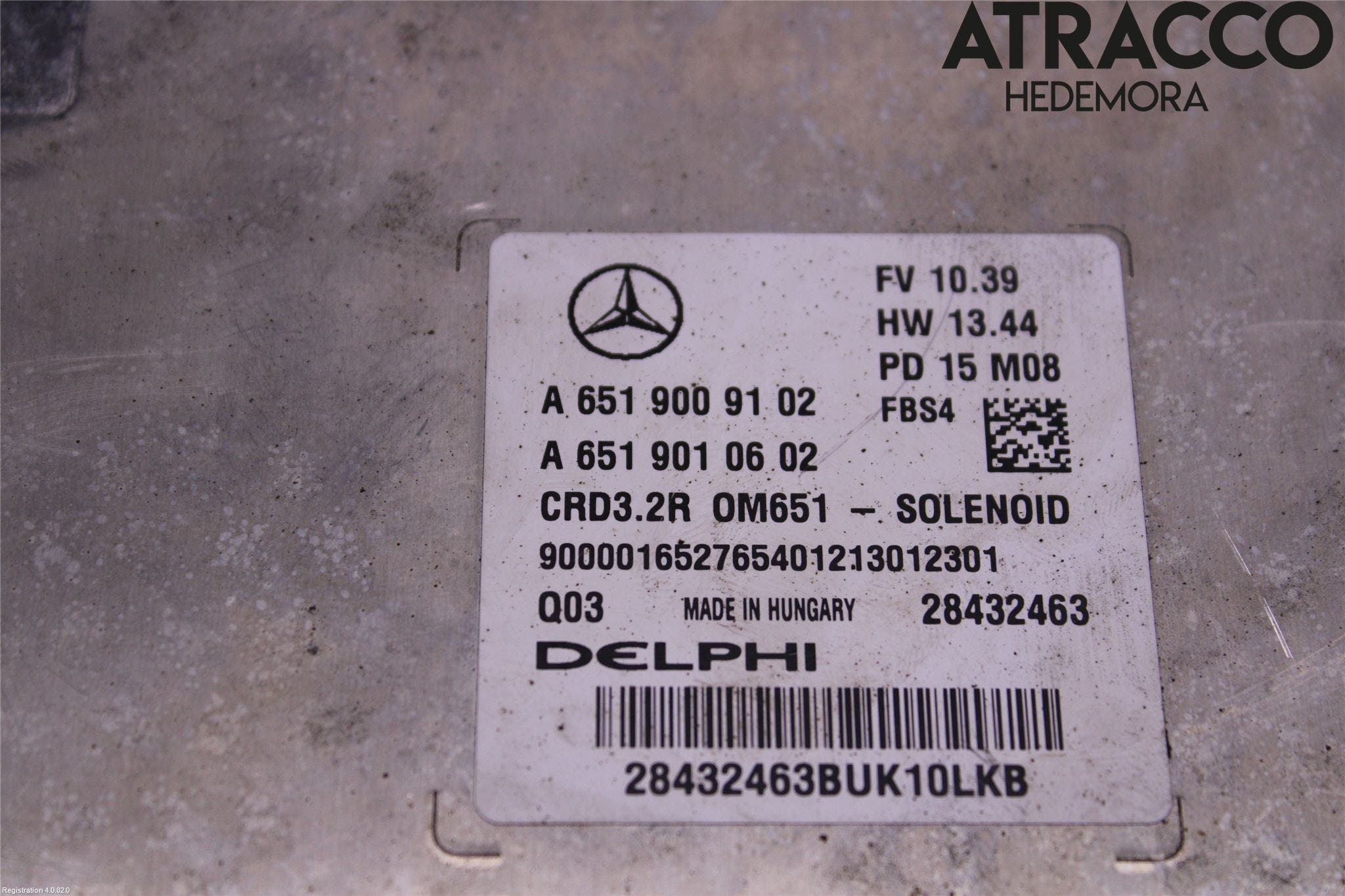 Mercedes-Benz MB E-KLASS (W212) 09-16 Styrenhet Inspump Diesel