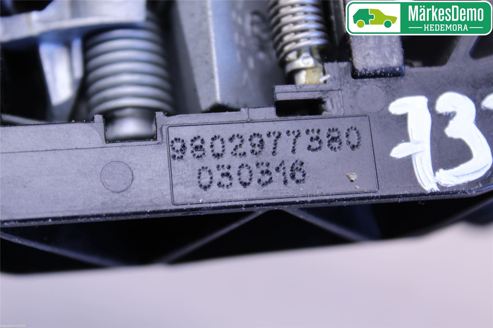 Peugeot 308 14-21 Dörrhandtag Yttre Vä