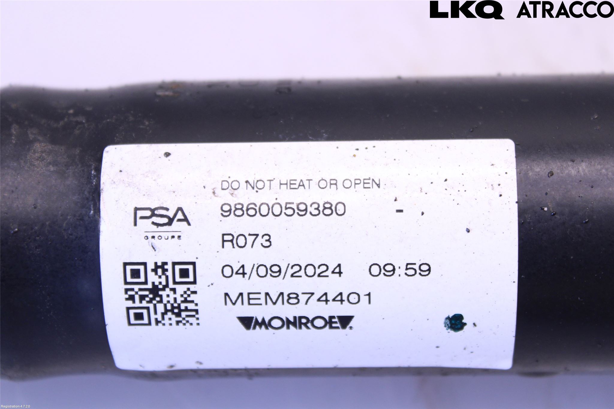 Peugeot 3008 17-24 Stötdämpare Bak