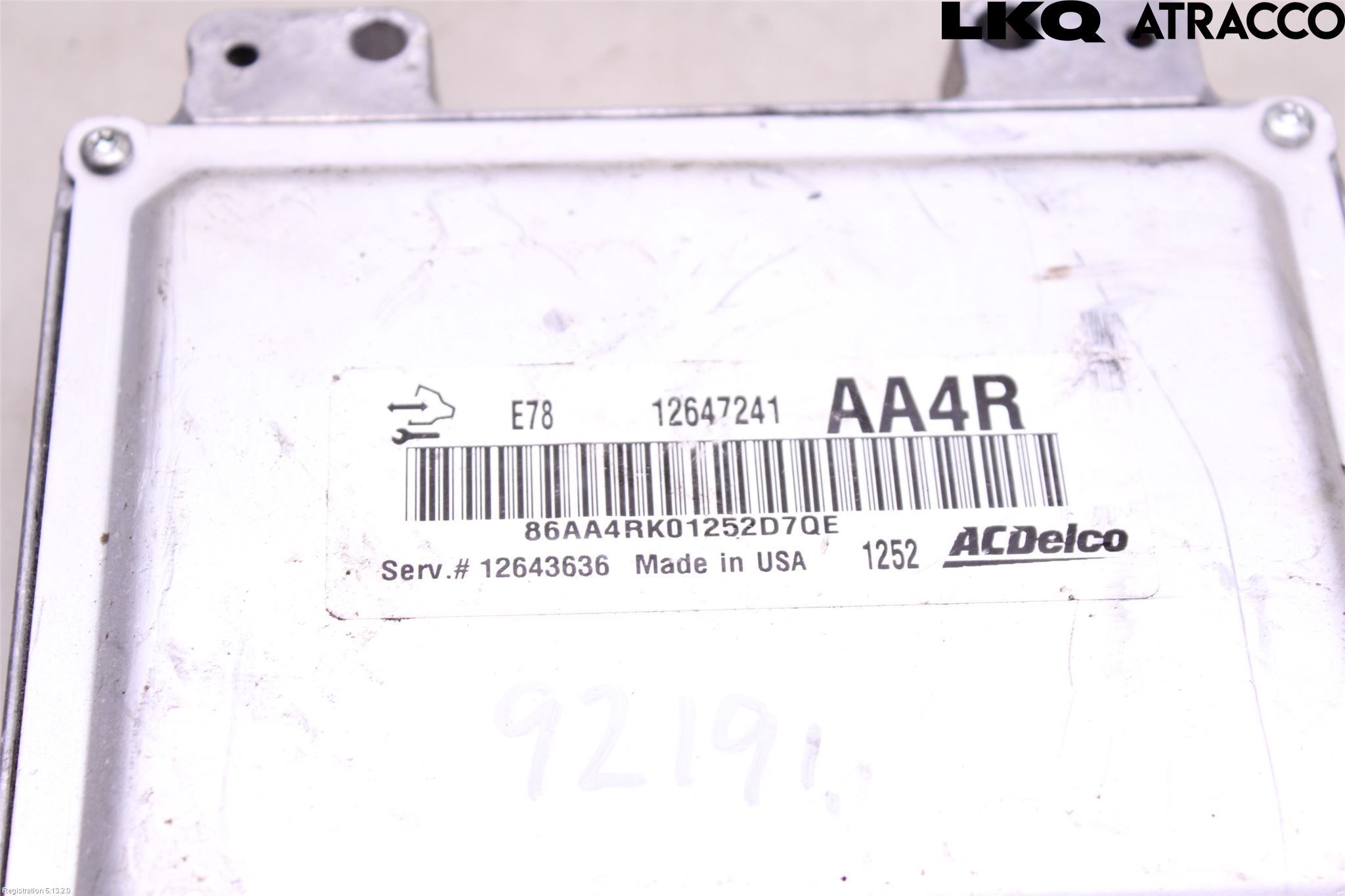 Opel ASTRA J 10-15 Styrenhet Insprut Bensin