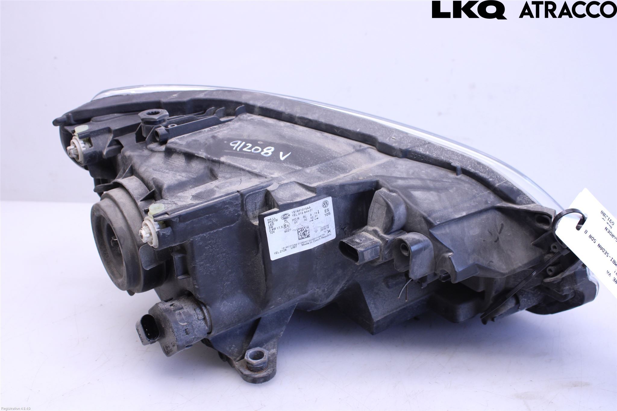 Volkswagen VW UP! / E-UP! Strålkastare Vänster