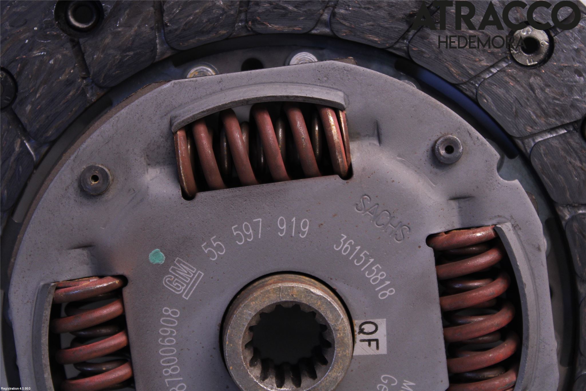 Opel CORSA E 15-19 Koppling-Lamell