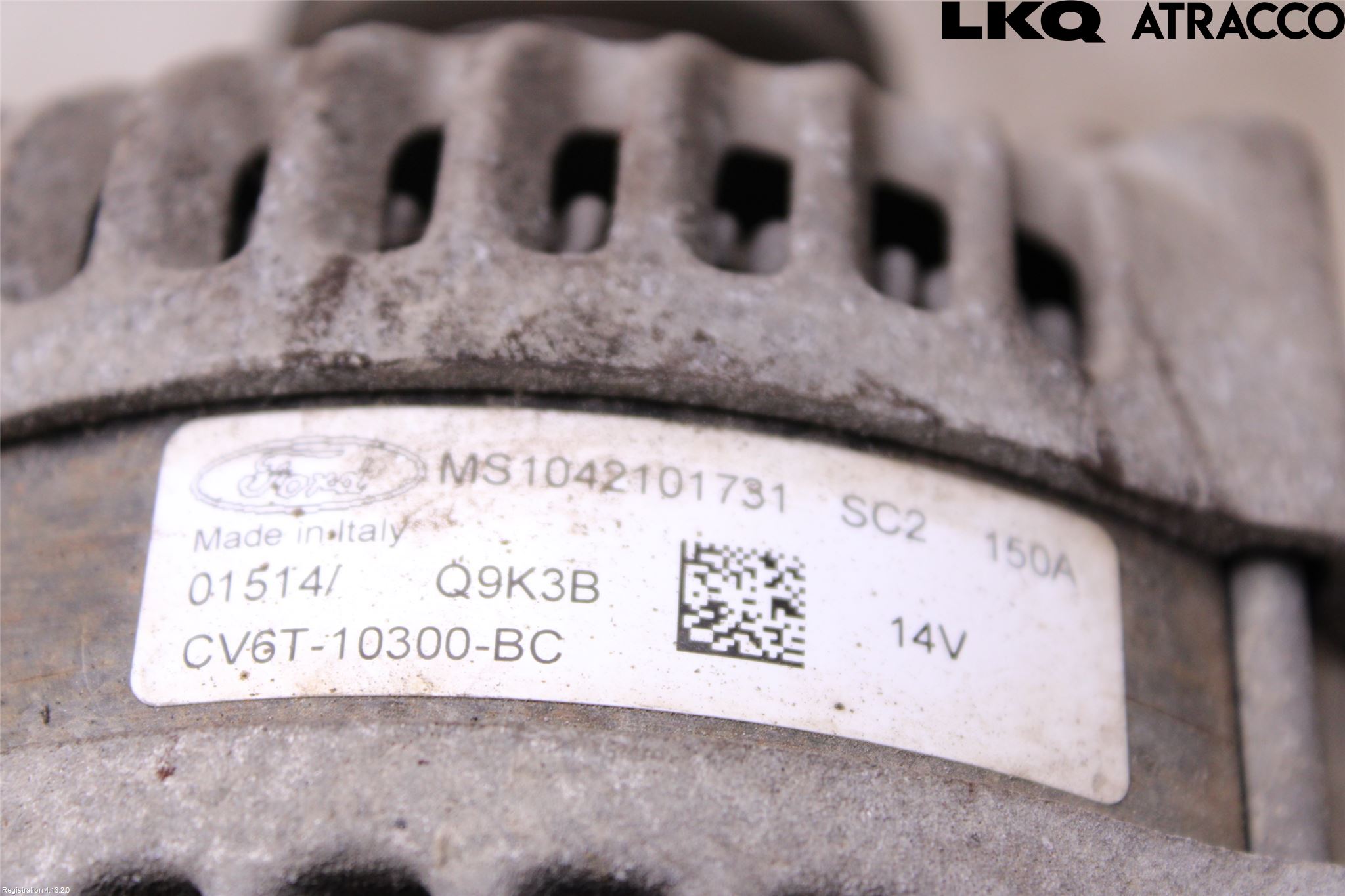 Ford FIESTA 13-17 Generator