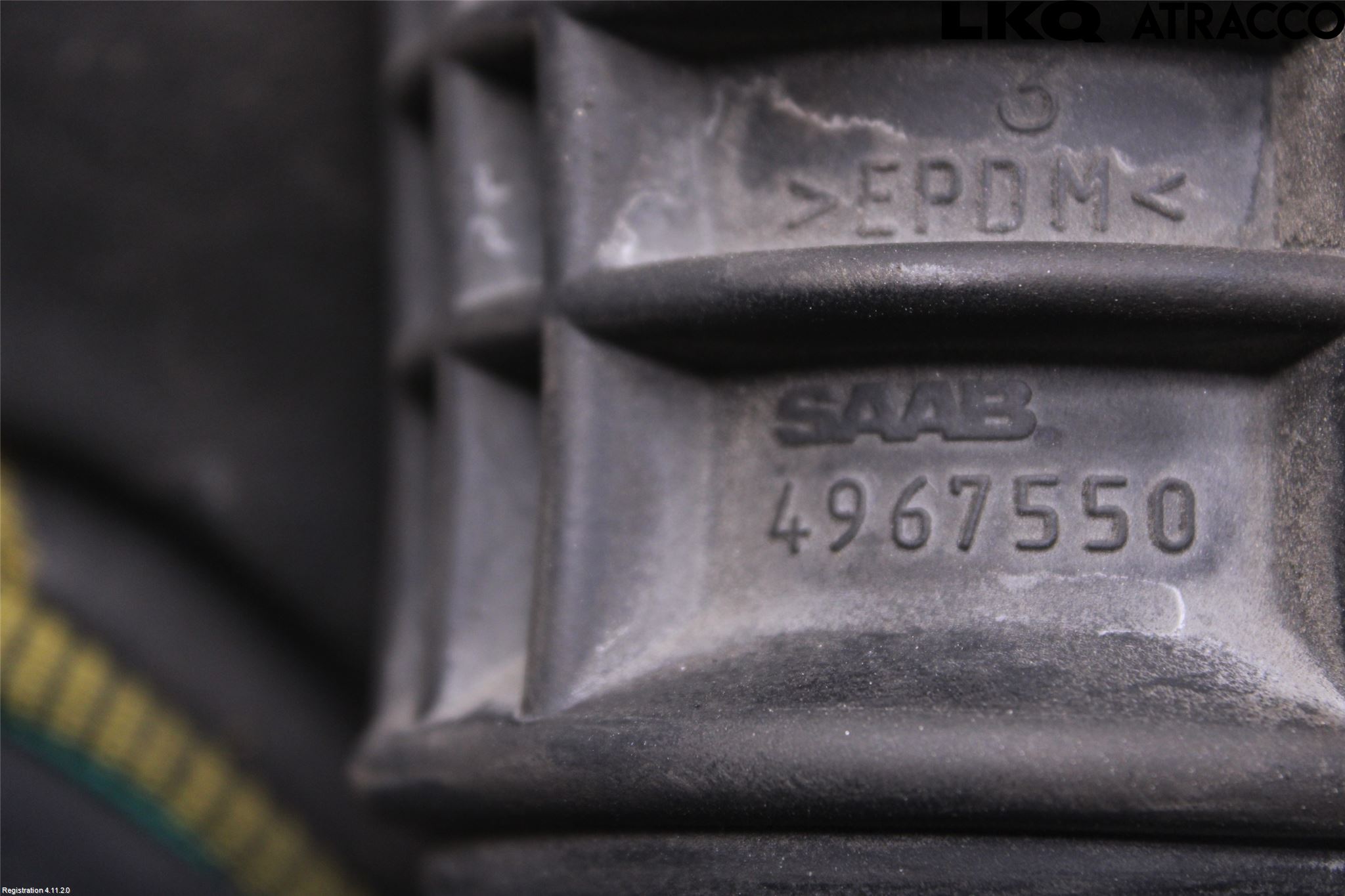 Saab 9-5 -05 Injgummibälg-Slang