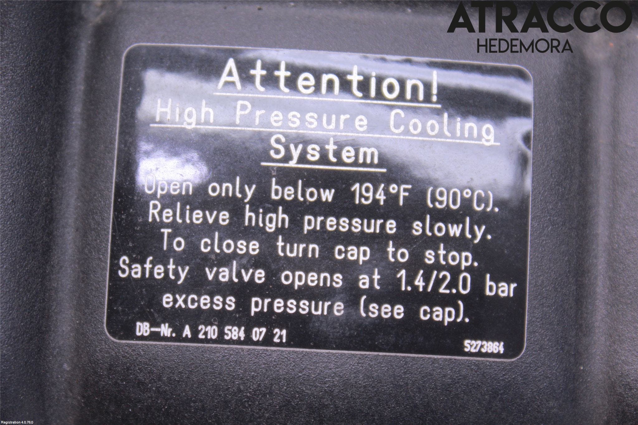 Mercedes-Benz MB S-KLASS (W220) 99-05 Expansionstank