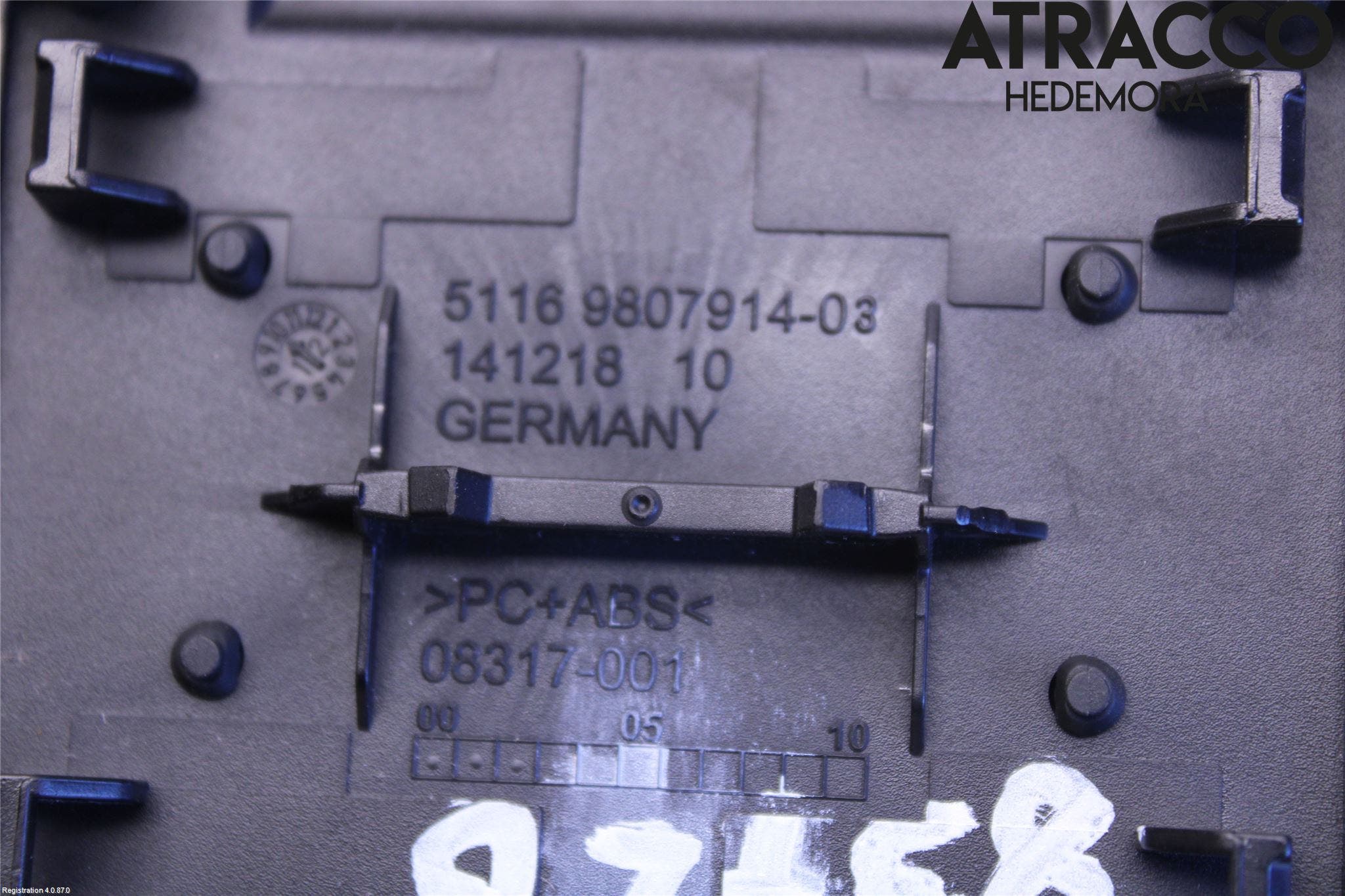 Mini COUNTRYMAN R60 11-16 Instrumentbräda Förvaringsfack