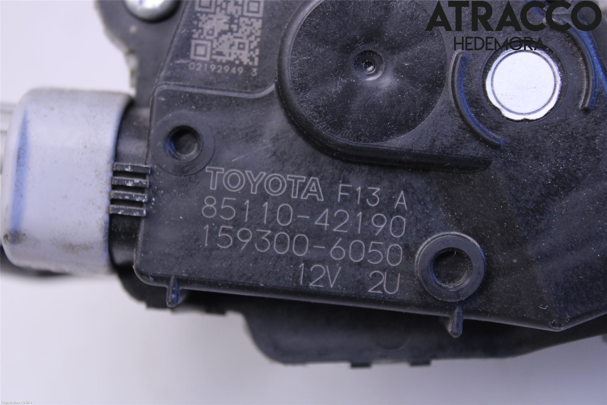 Toyota RAV4 13-18 Torkarmotor Vindruta