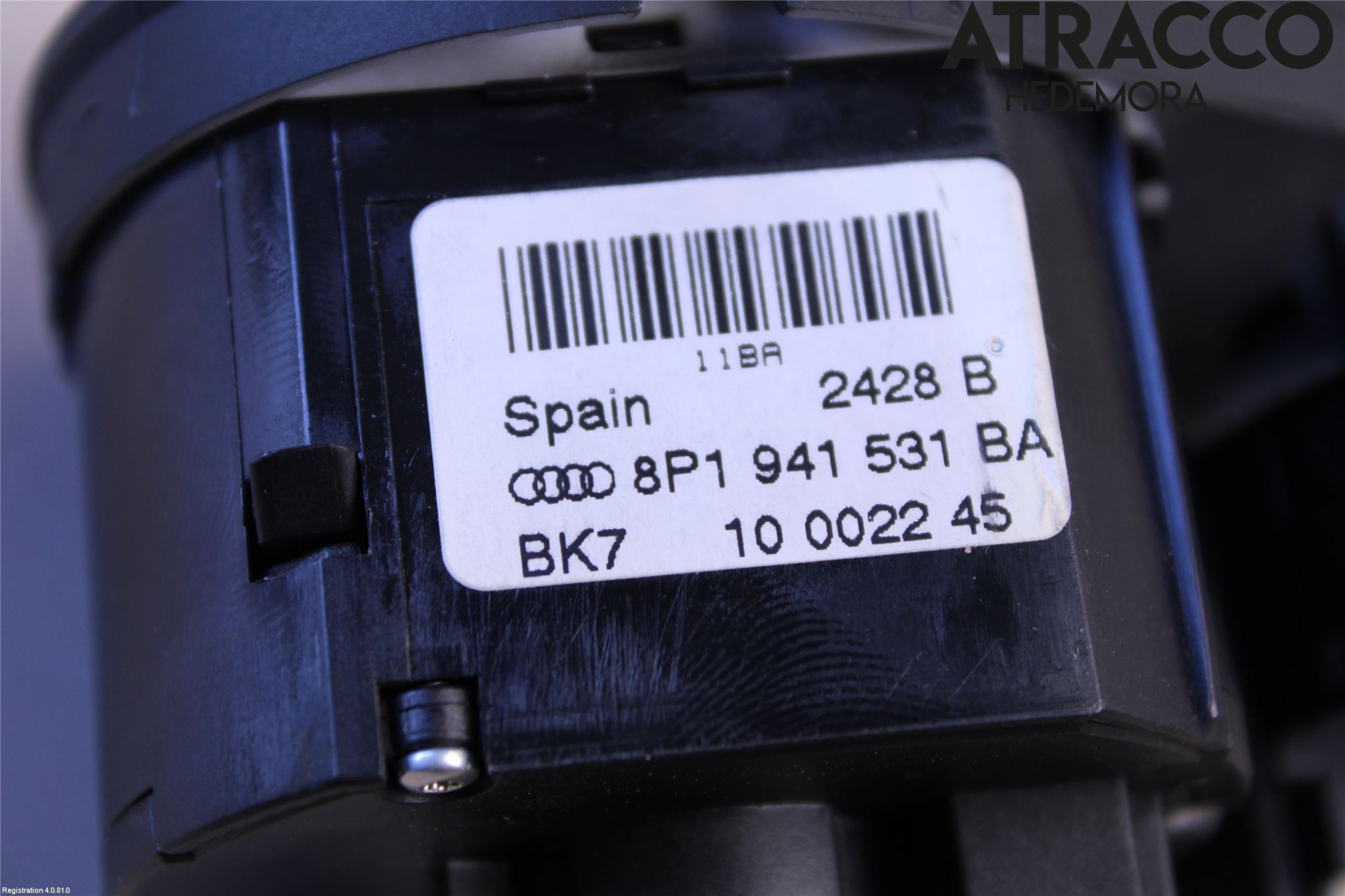 Audi A3/S3 05-13 Strömställare Ljus