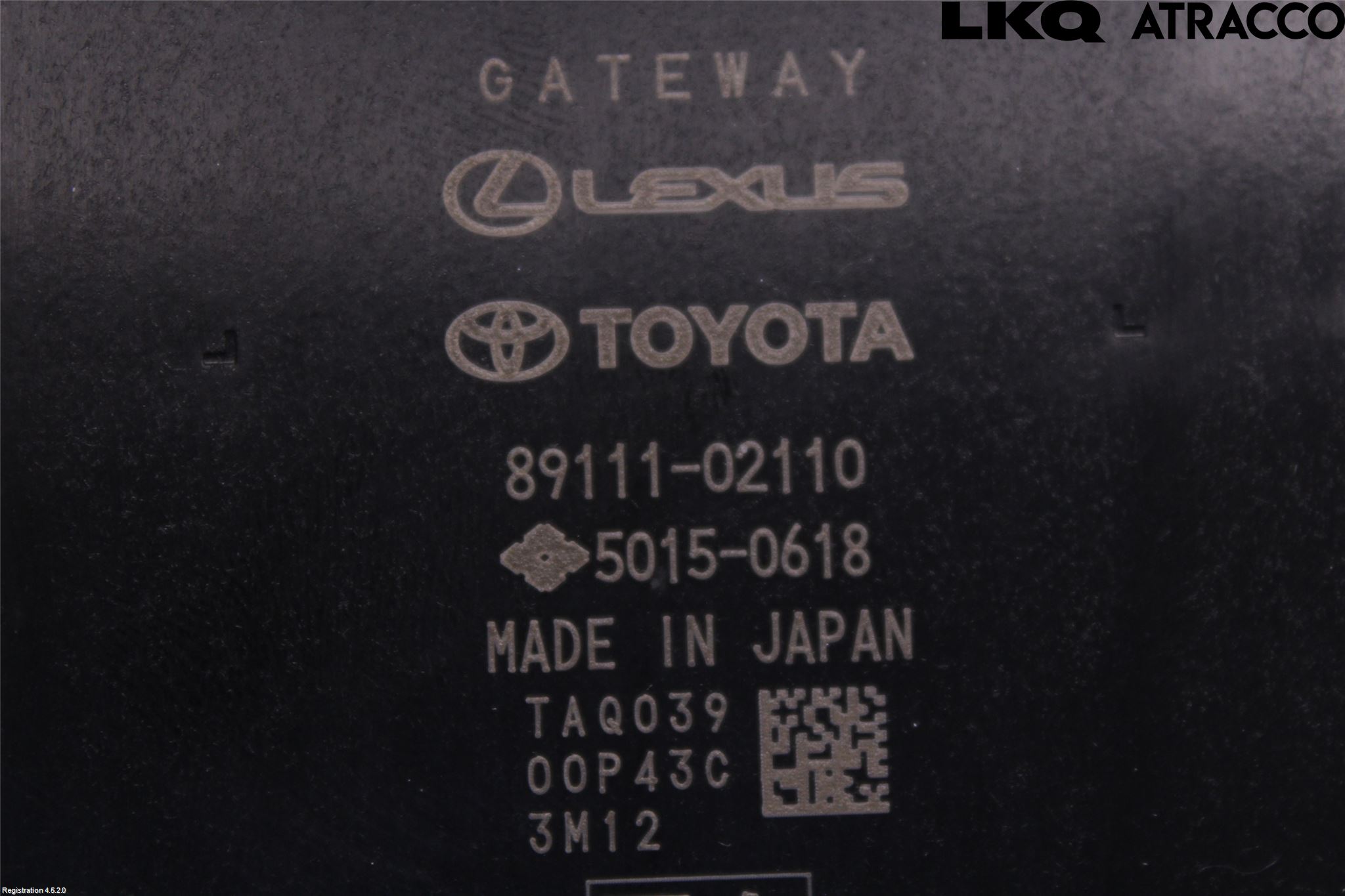 Toyota COROLLA 19- Styrenhet Övrigt