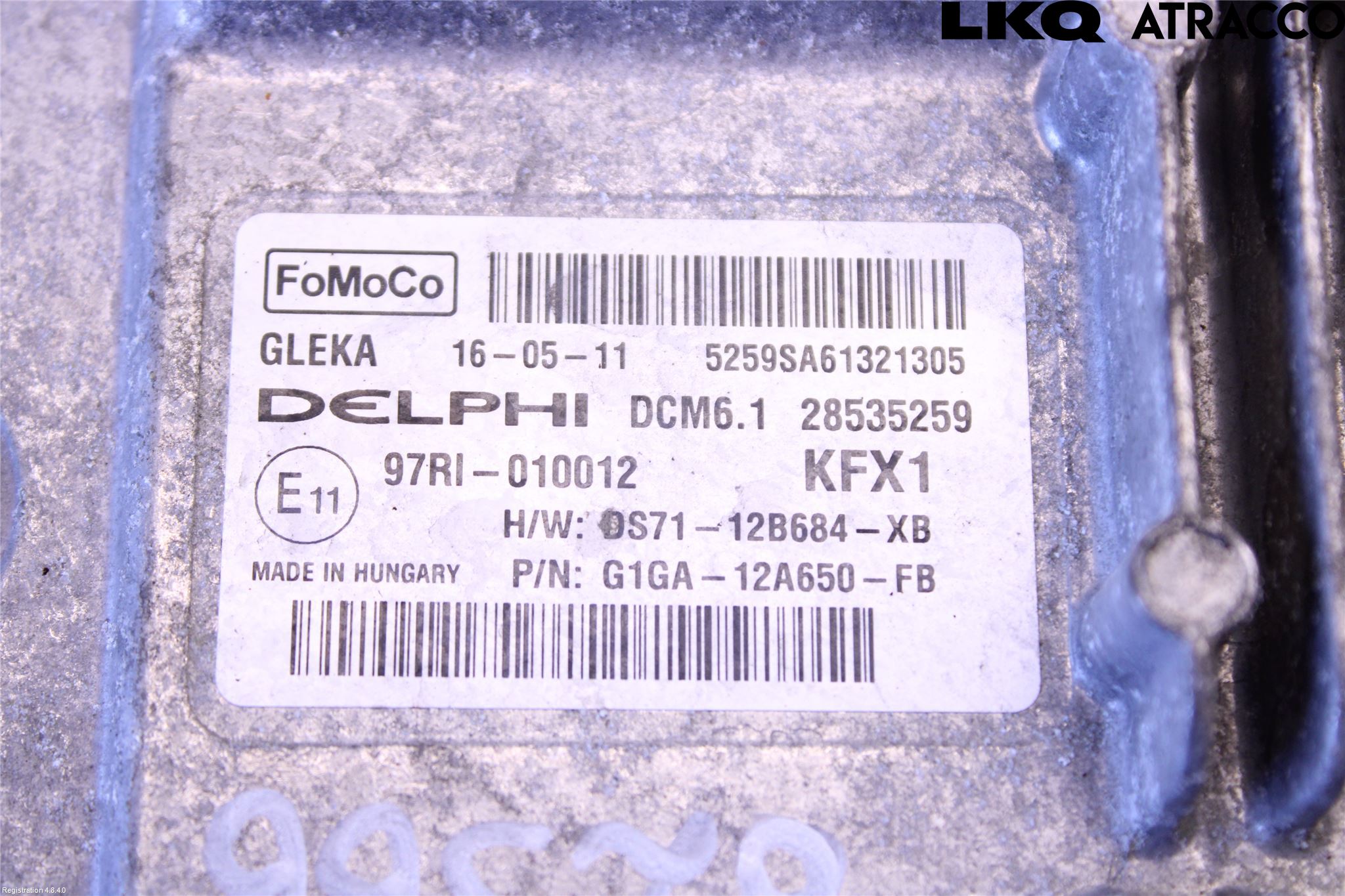 Ford S-MAX 15- Styrenhet Inspump Diesel