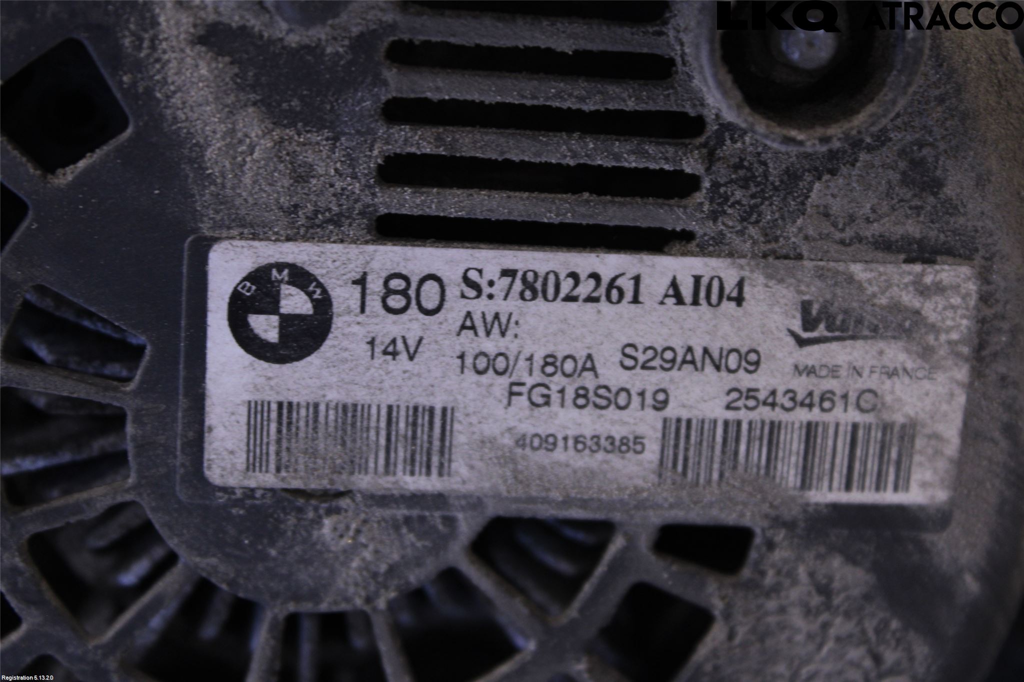 BMW 1 E87/81 5D/3D 03-11 Generator