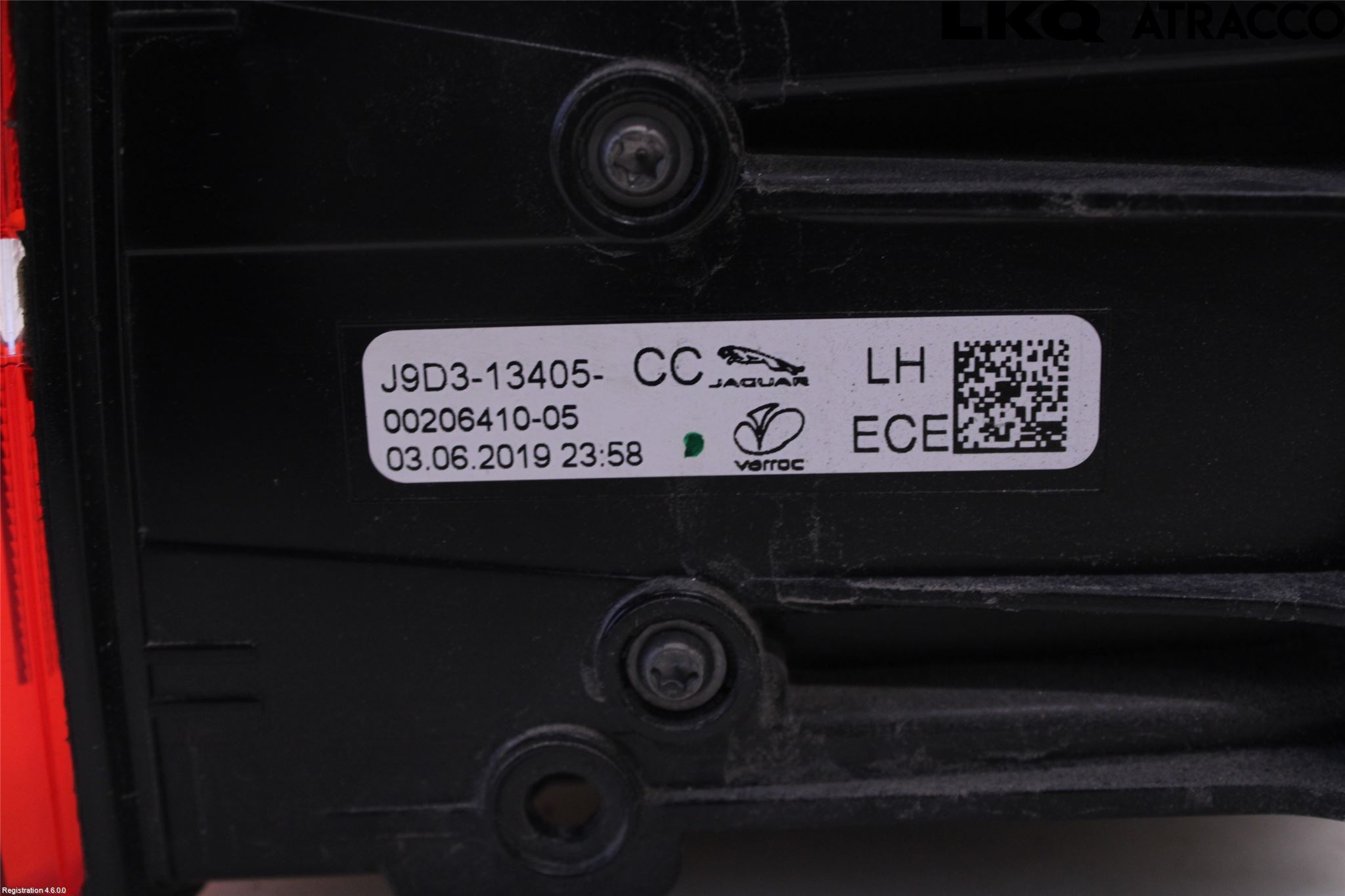 Jaguar I-PACE 18- Bakljus Vänster