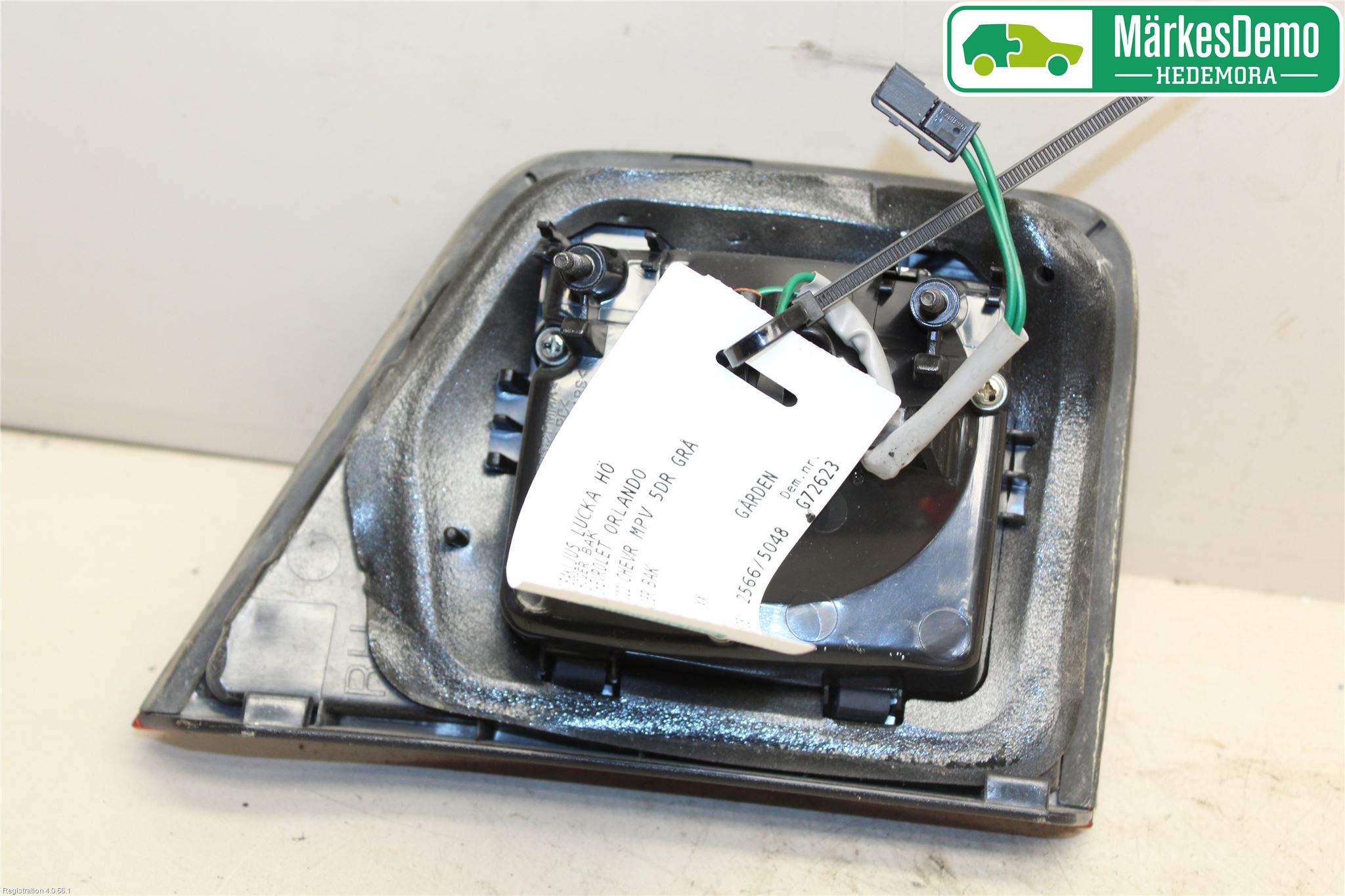 GM CHEVROLET ORLANDO Bakljus Lucka Hö