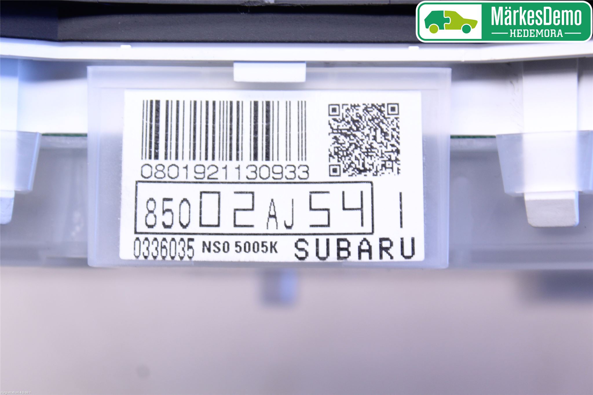 Subaru OUTBACK 10-15 Instrument Komb