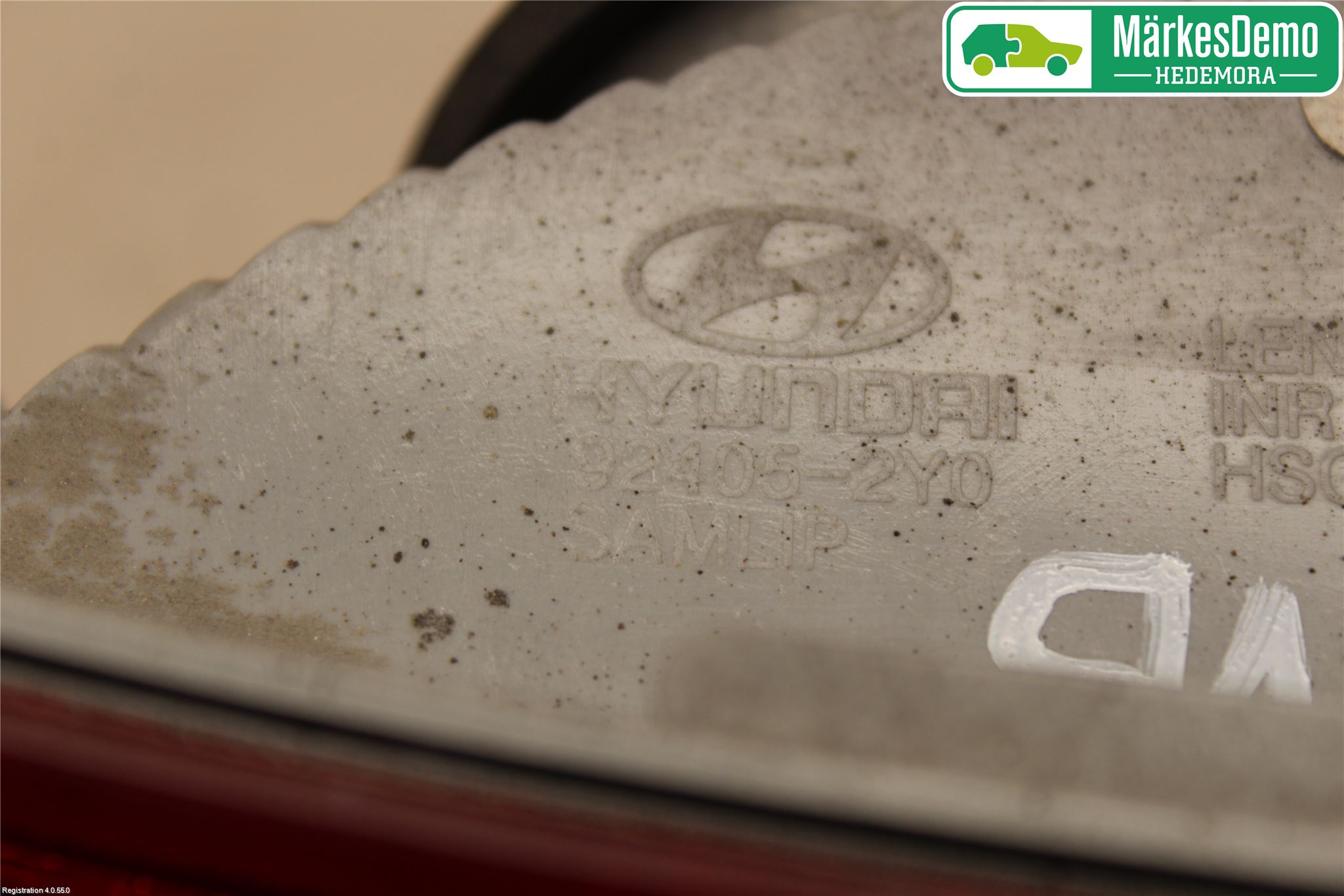 Hyundai ix35 Bakljus Lucka Vä