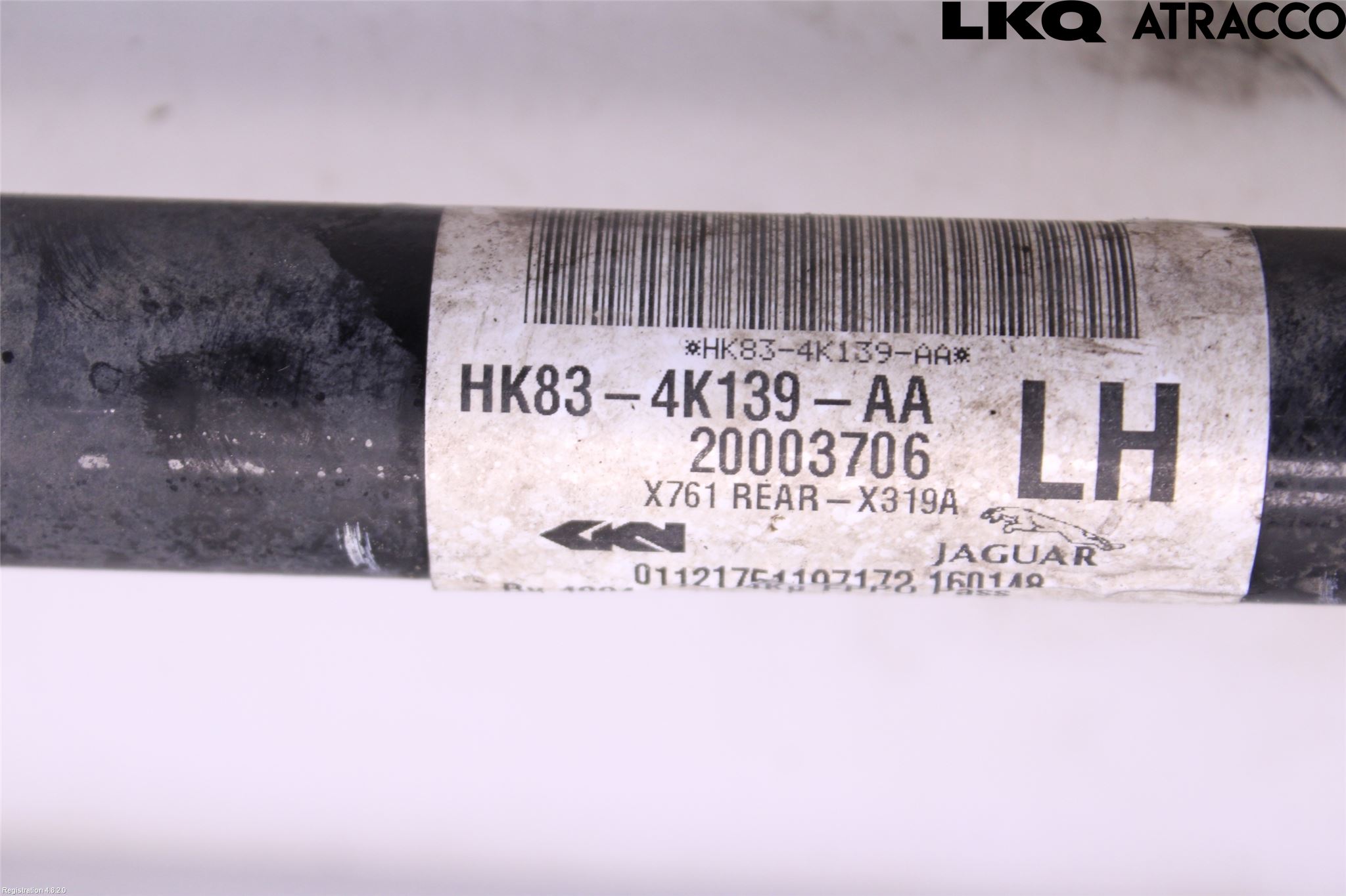 Landrover RANGE ROVER VELAR (L560) 17- Drivaxel Bak Vänster