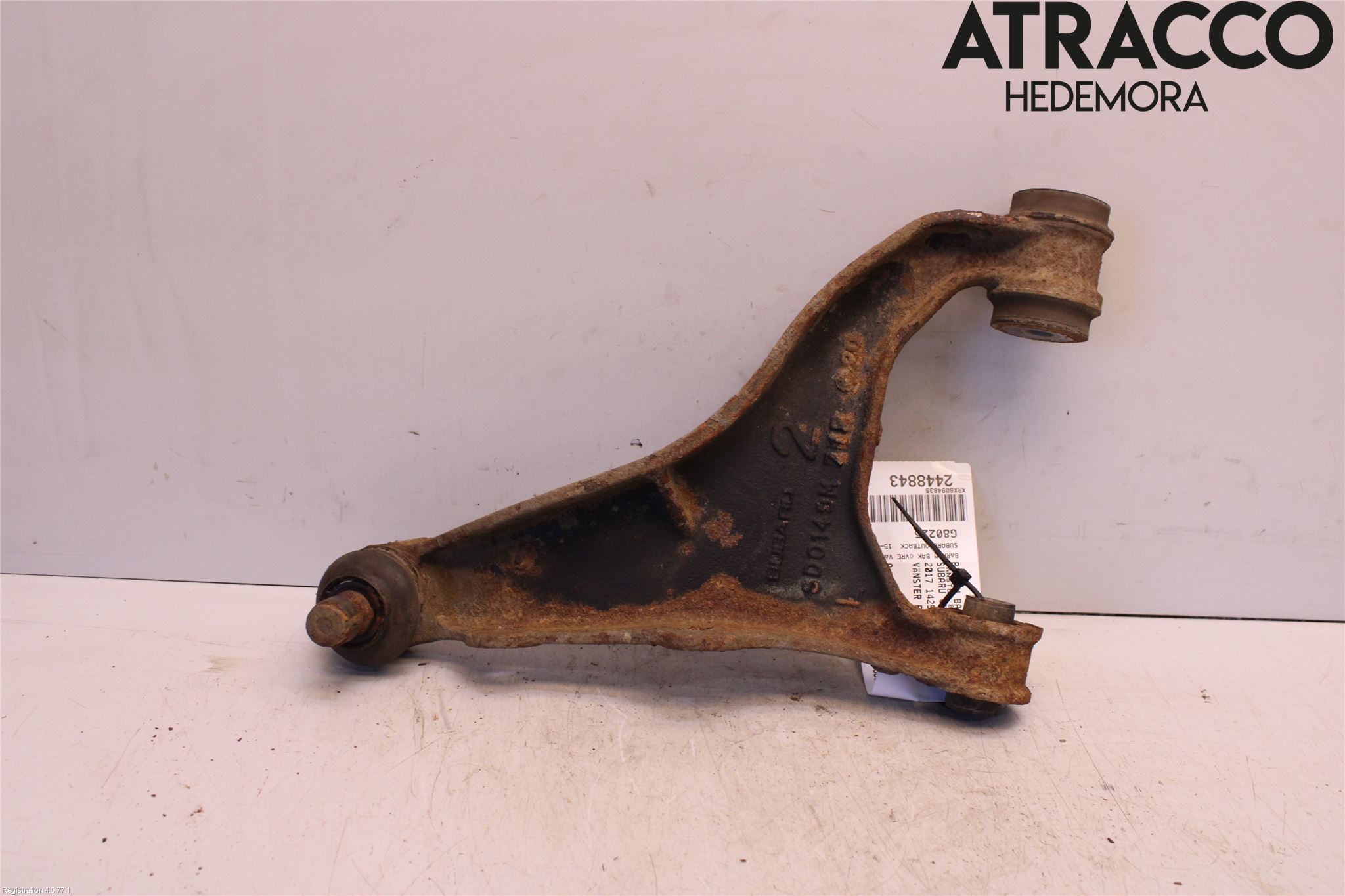 Subaru OUTBACK 15-20 Bärarm Bak Övre Vänster