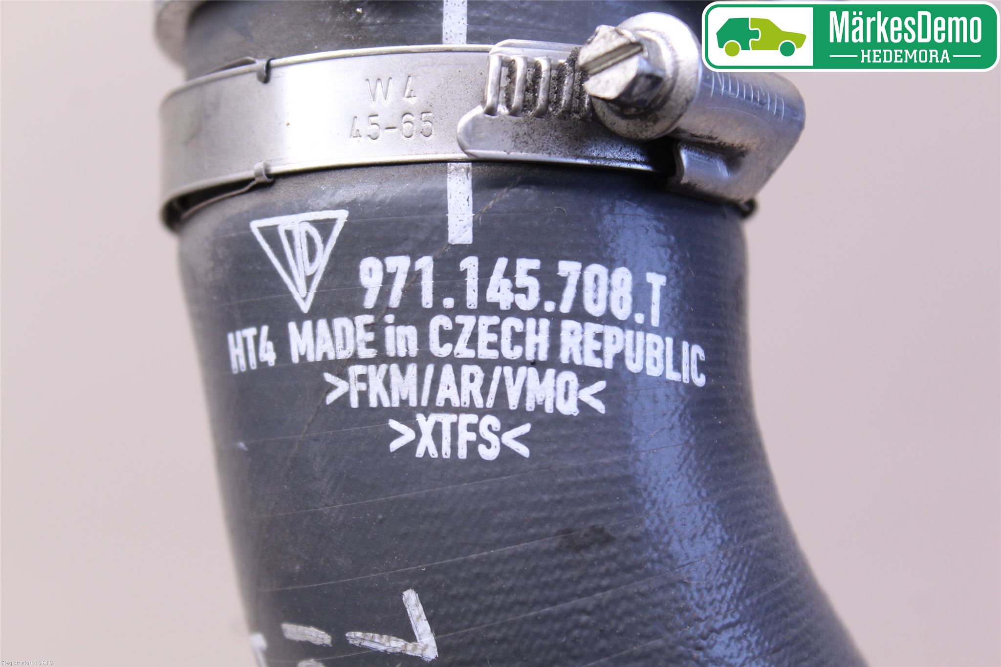 Porsche PANAMERA 09- Laddluft-Intercoolerrör