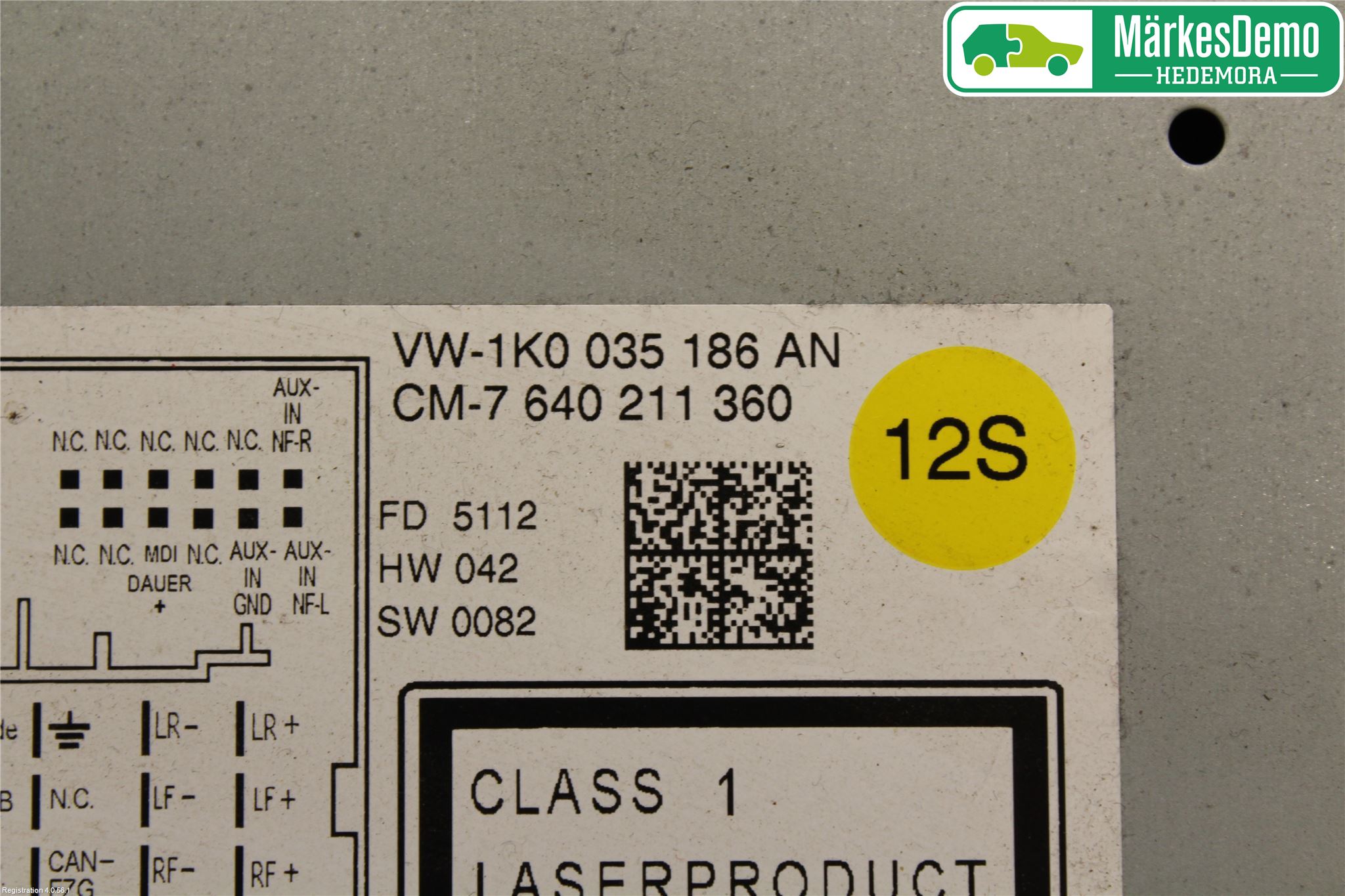 Volkswagen VW CADDY 11-15 Cd Radio - Multimediapanel