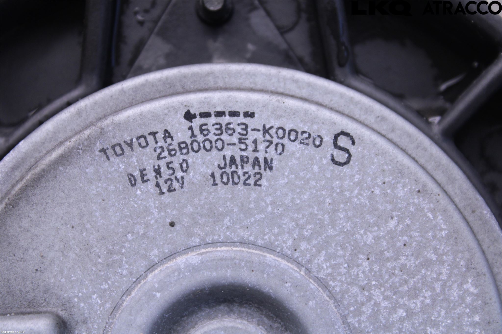 Toyota YARIS XP21 20- Kylfläkt El