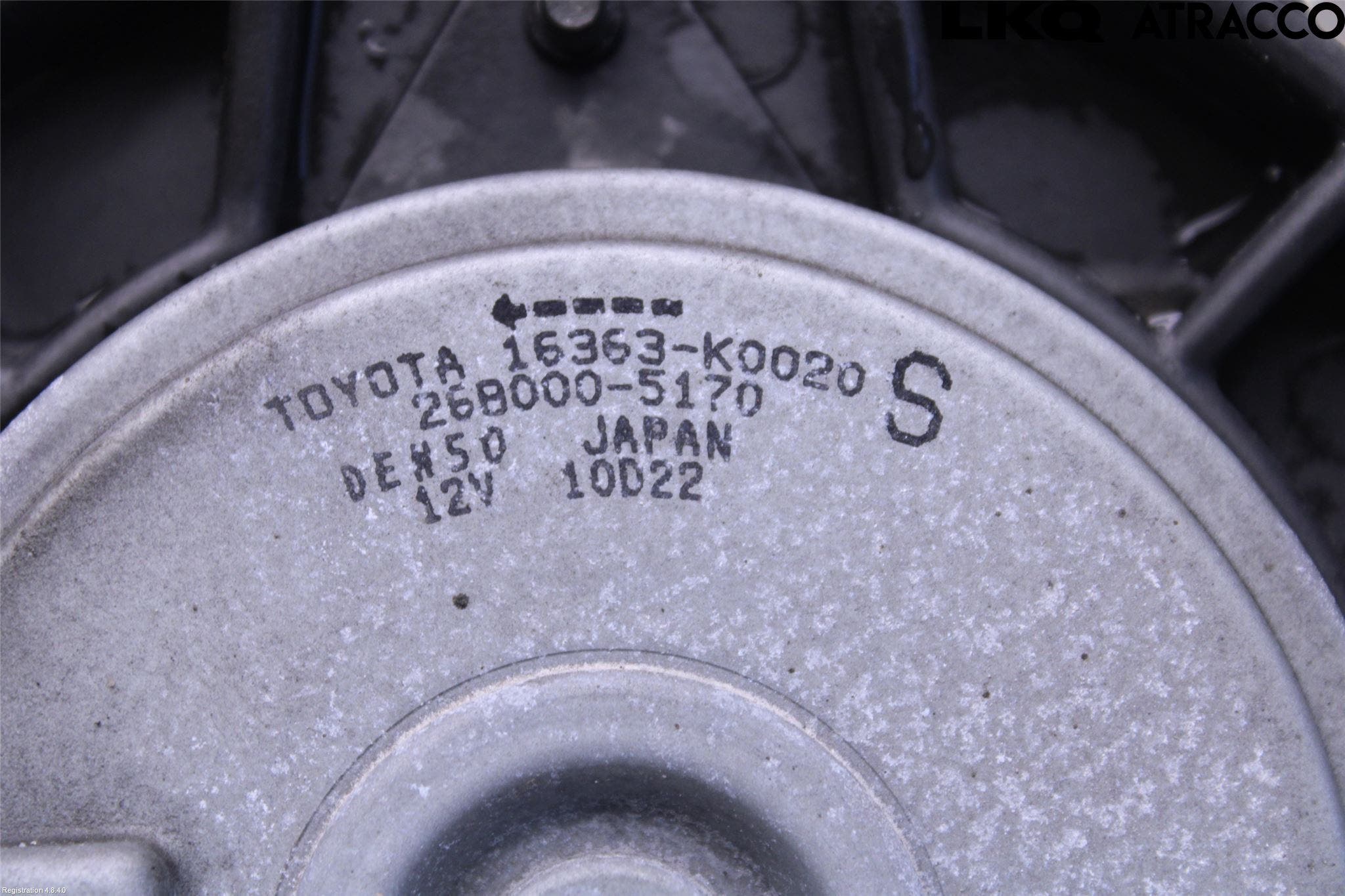 Toyota YARIS XP21 20- Kylfläkt El