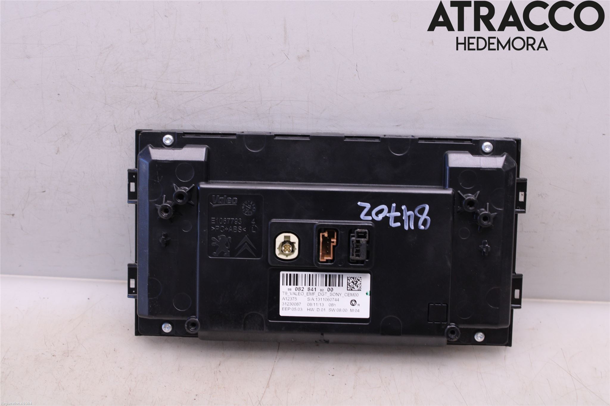 Peugeot 308 14-21 Multifunktionsdisplay