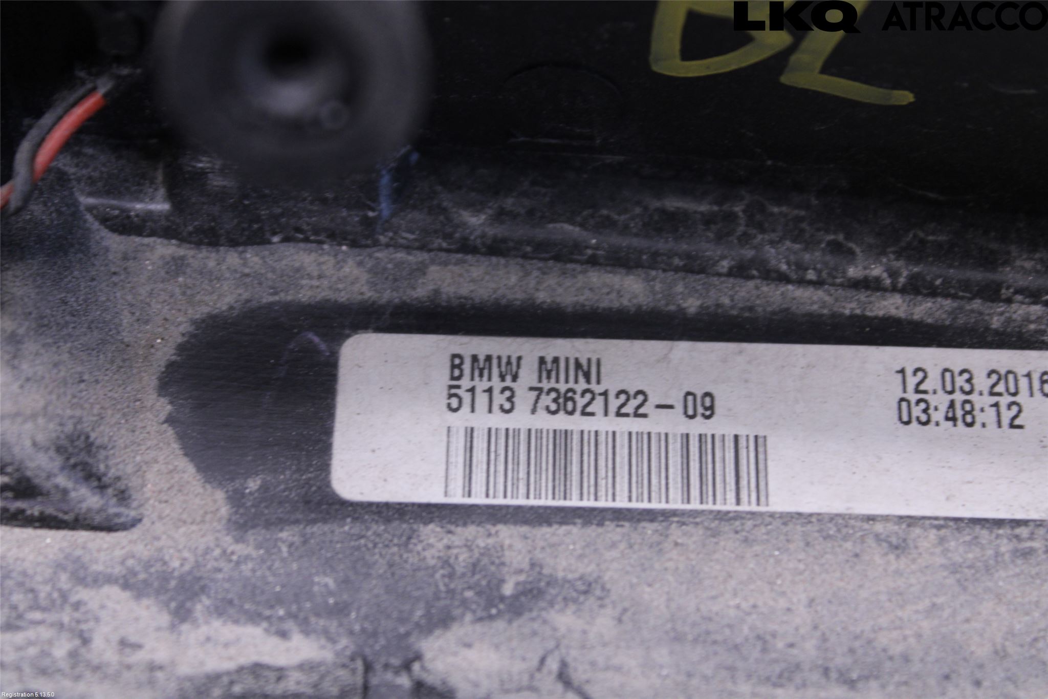 Mini ONE/COOPER 3DR F56 14-24 Bakluckehandtag