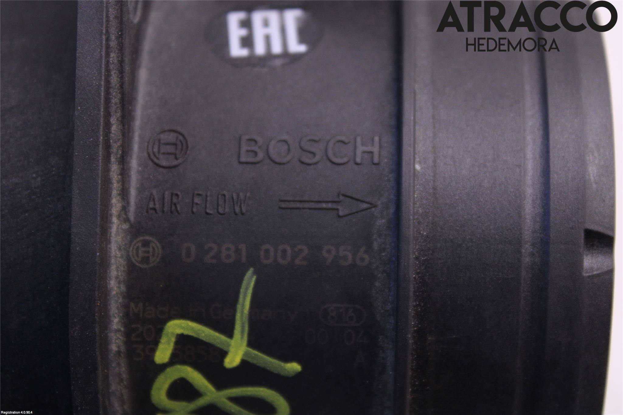 Volkswagen VW CRAFTER 06-16 Injluftmassamätare