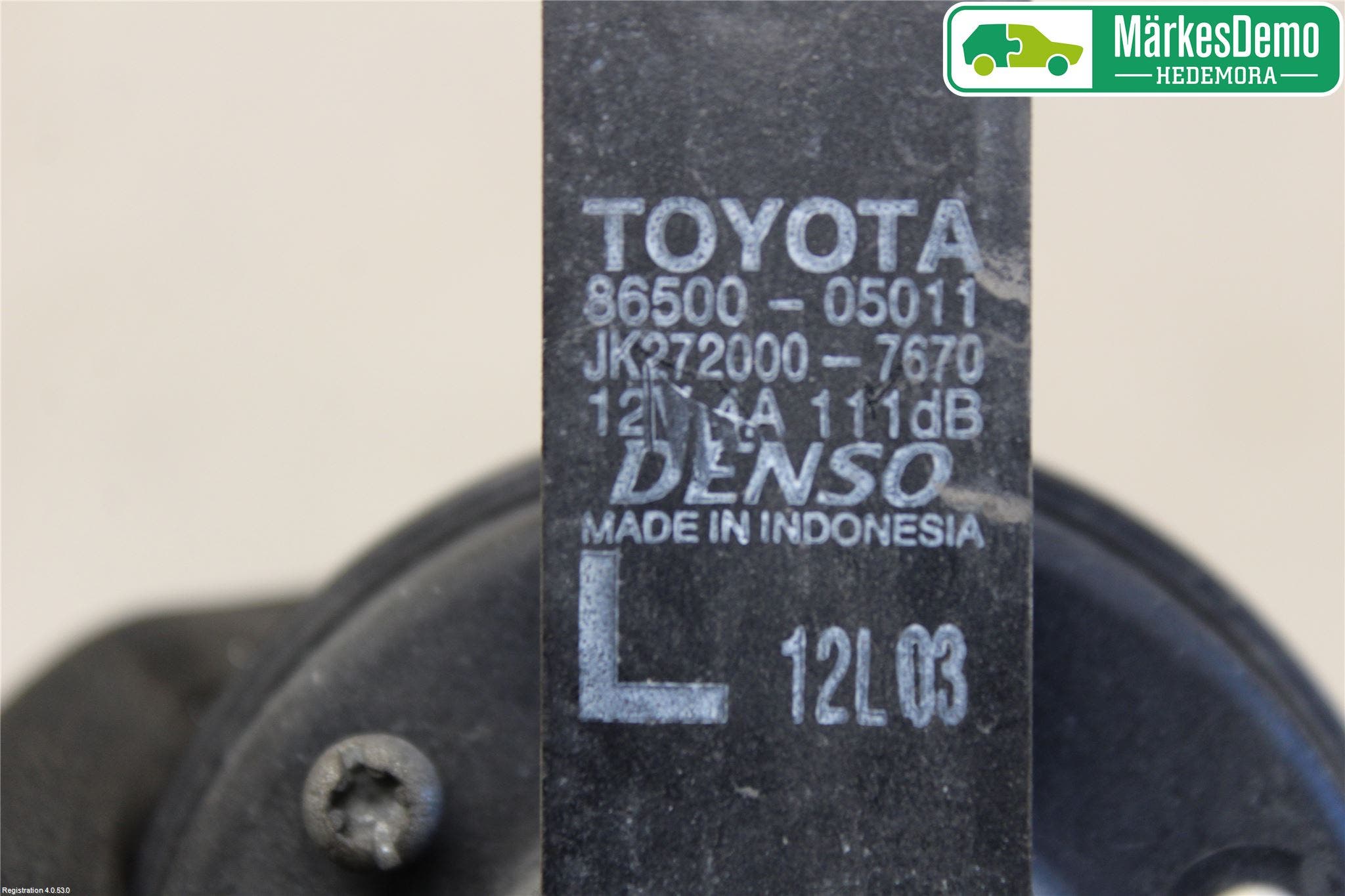 Toyota AVENSIS 09-15 Signalhorn