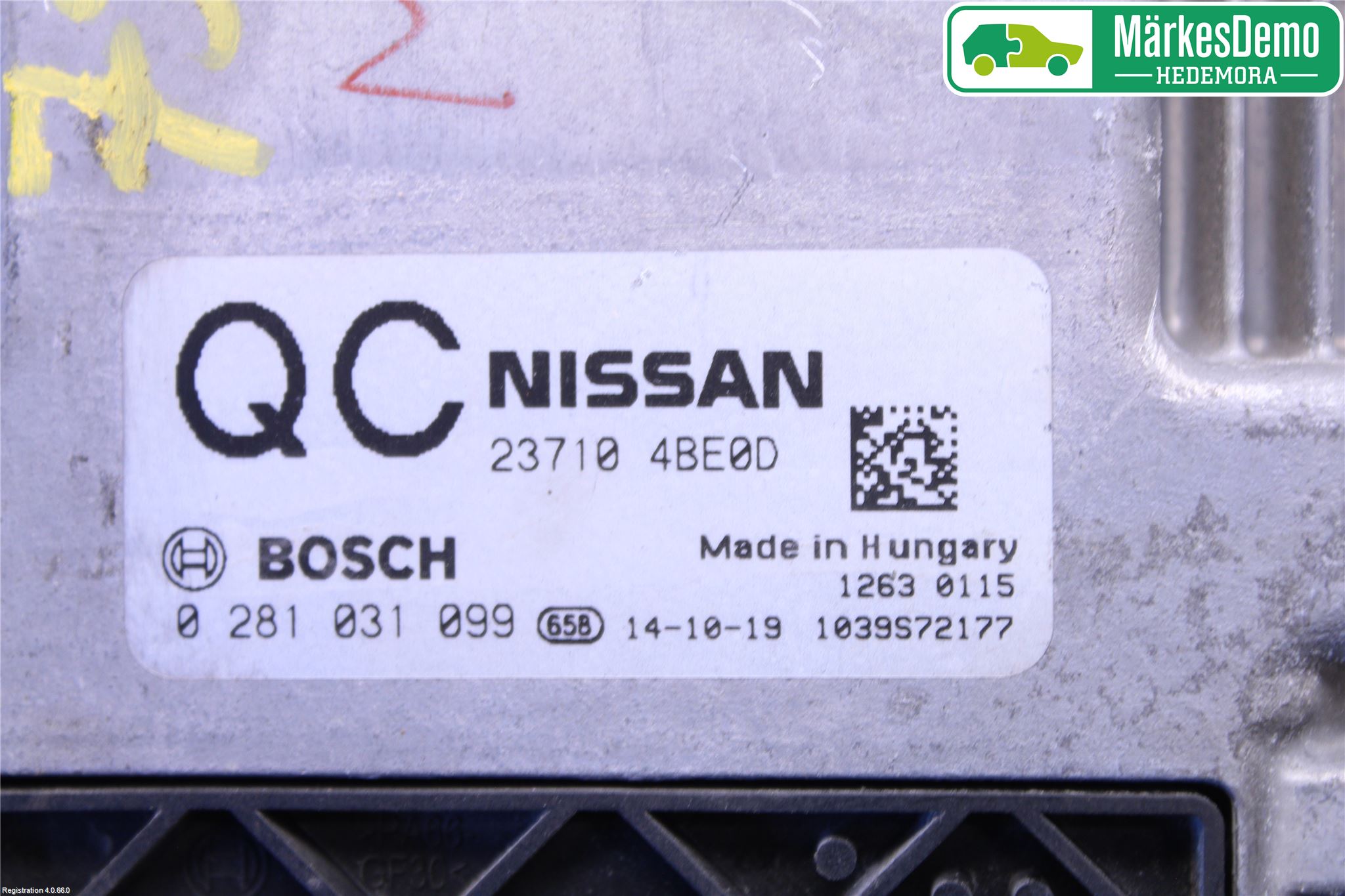 Nissan X-TRAIL 14-21 Styrenhet Inspump Diesel