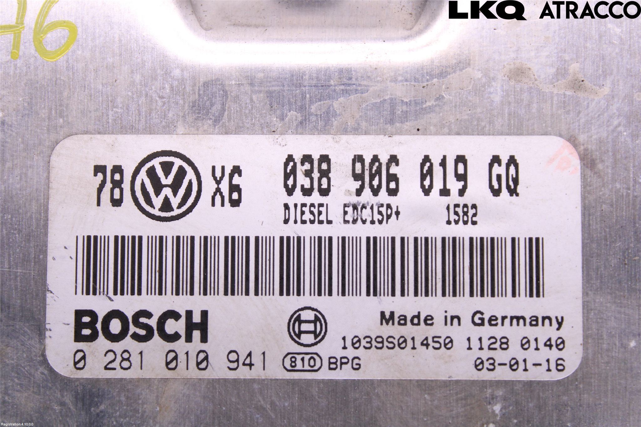 Volkswagen VW PASSAT 01-05 Styrenhet Inspump Diesel