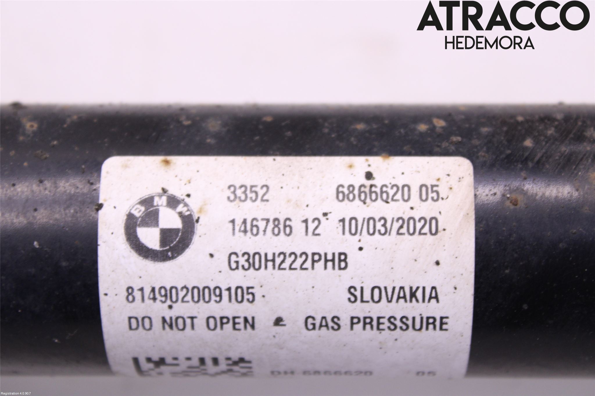 BMW 5 G30/G31/F90 17-23 Fjäderben Bak Höger