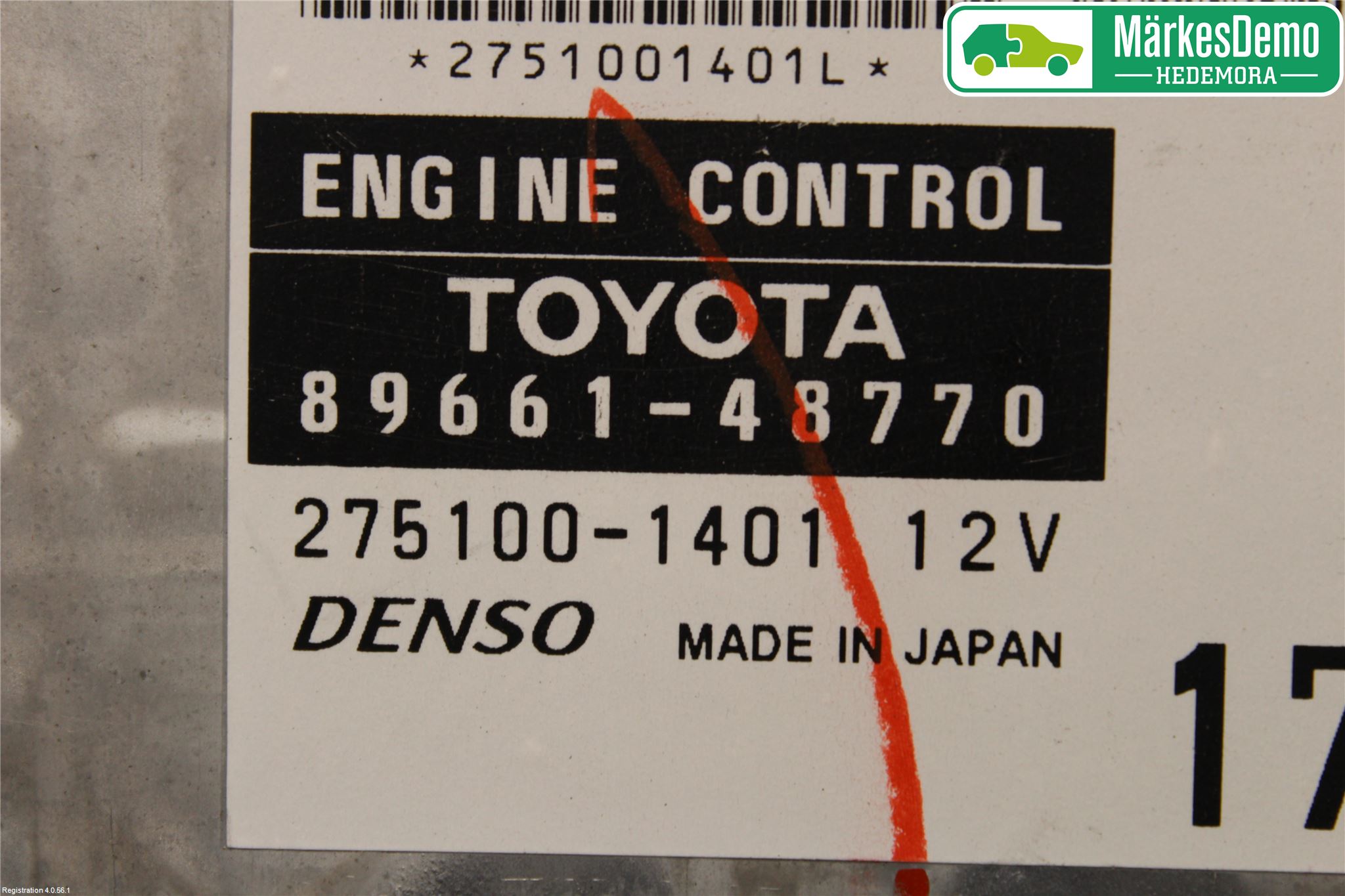 Toyota ÖVRIGT/DIREKTIMP. Styrenhet Insprut Bensin