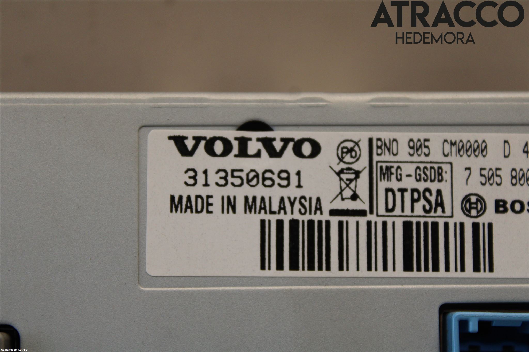 Volvo XC60 14-17 Bildskärm